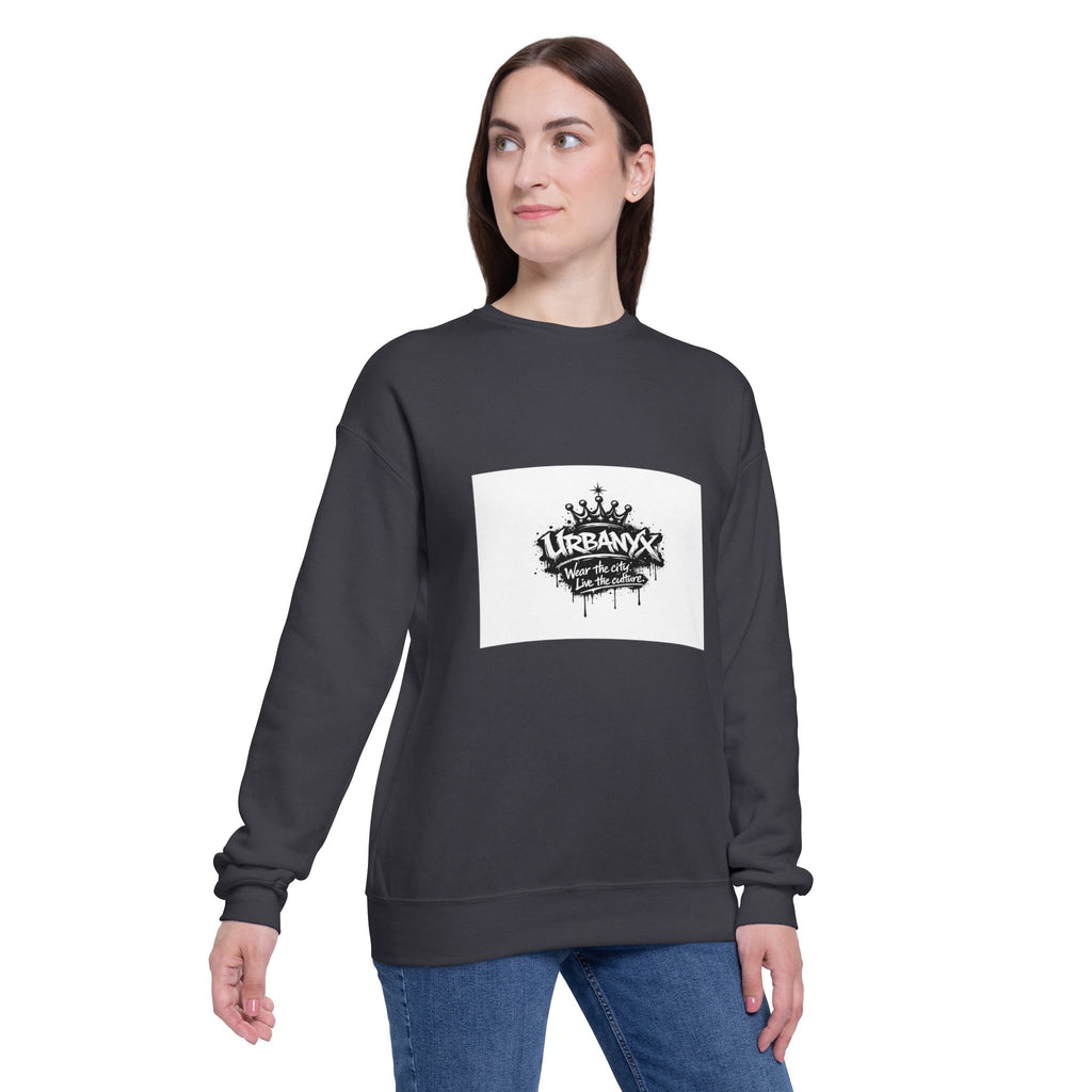 UrbanyX Streetwear Sweatshirt — "Wear the City, Live the Culture" Graphic Crewneck