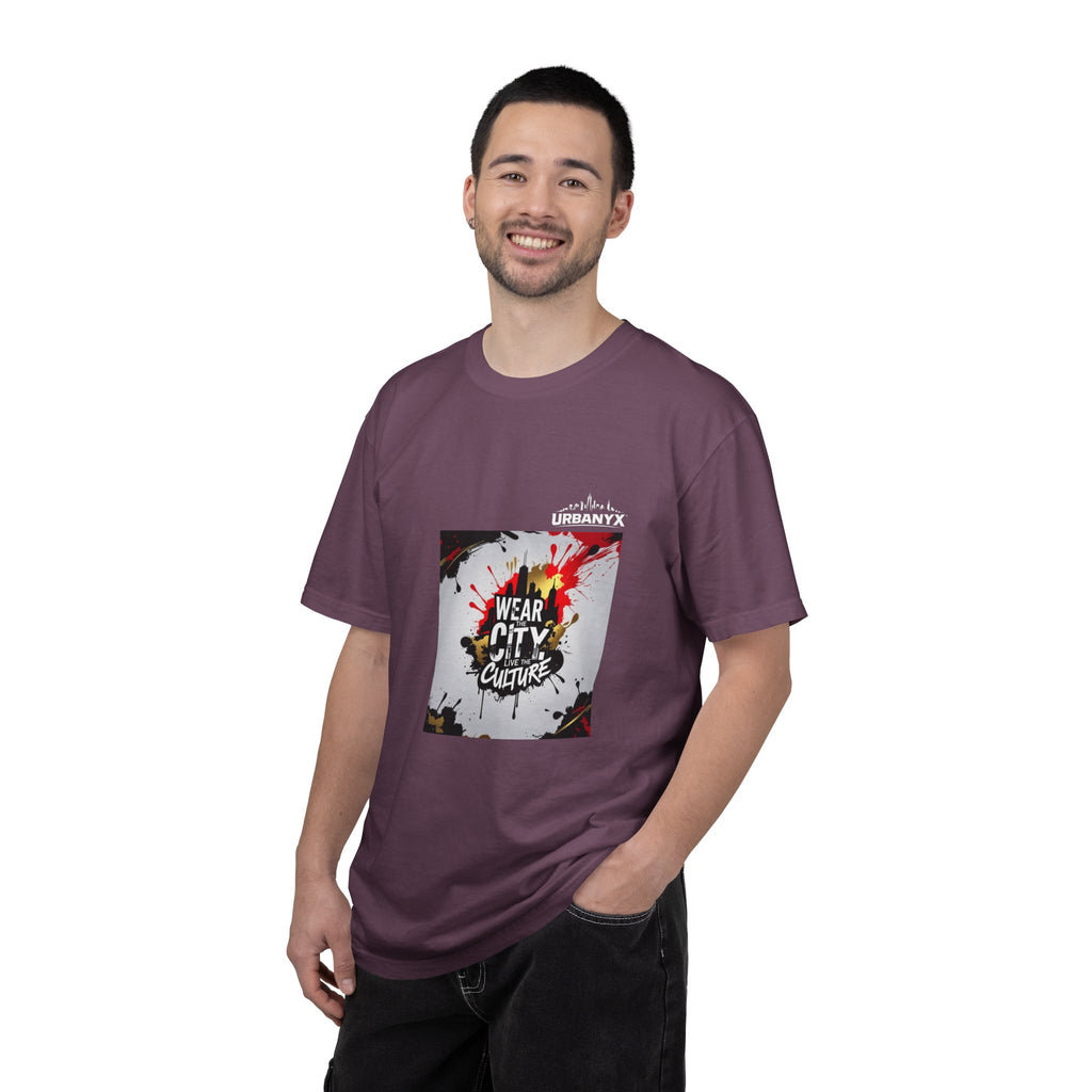 UrbanyX City Culture Splash T-Shirt — "Wear City Culture" Graphic Tee