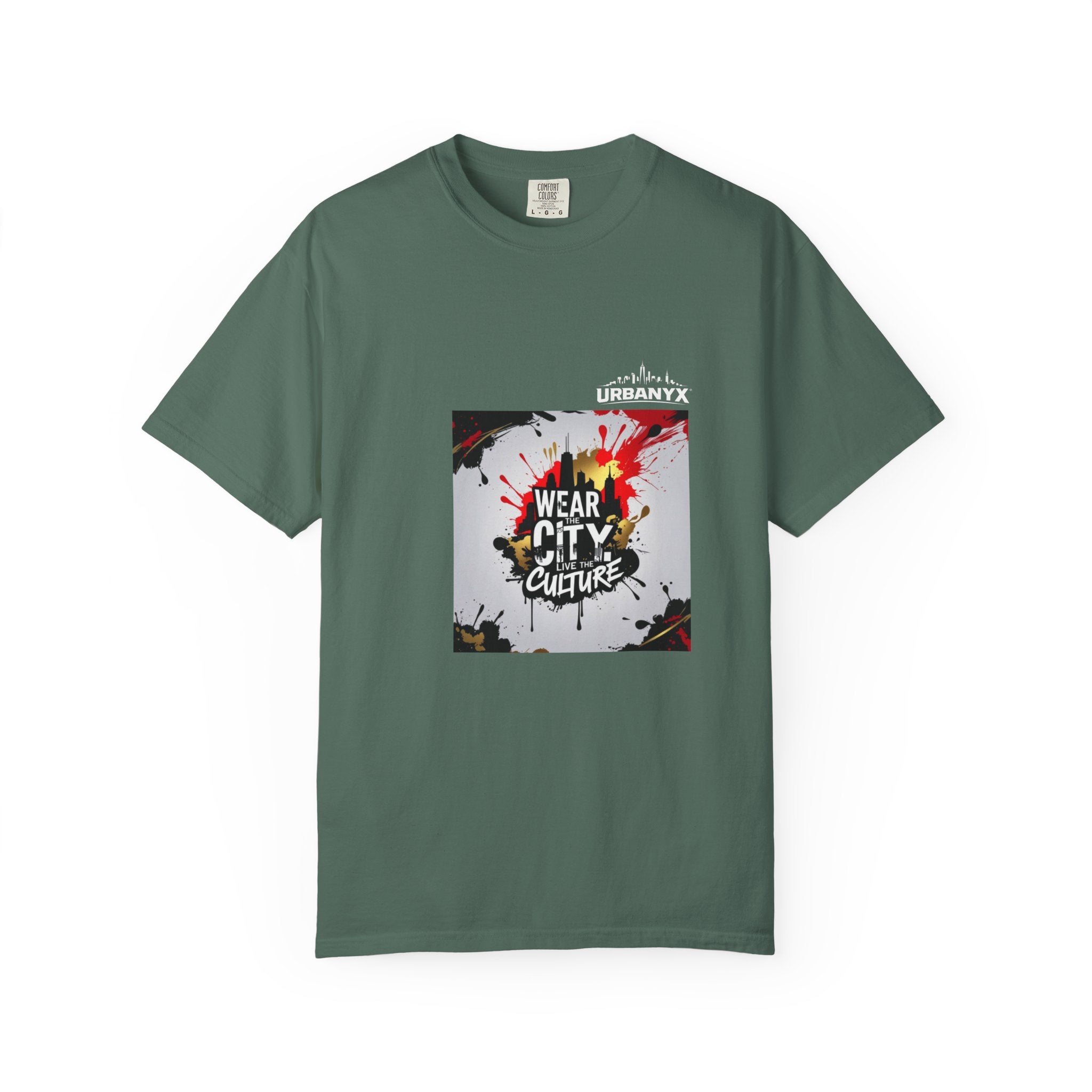UrbanyX City Culture Splash T-Shirt — "Wear City Culture" Graphic Tee