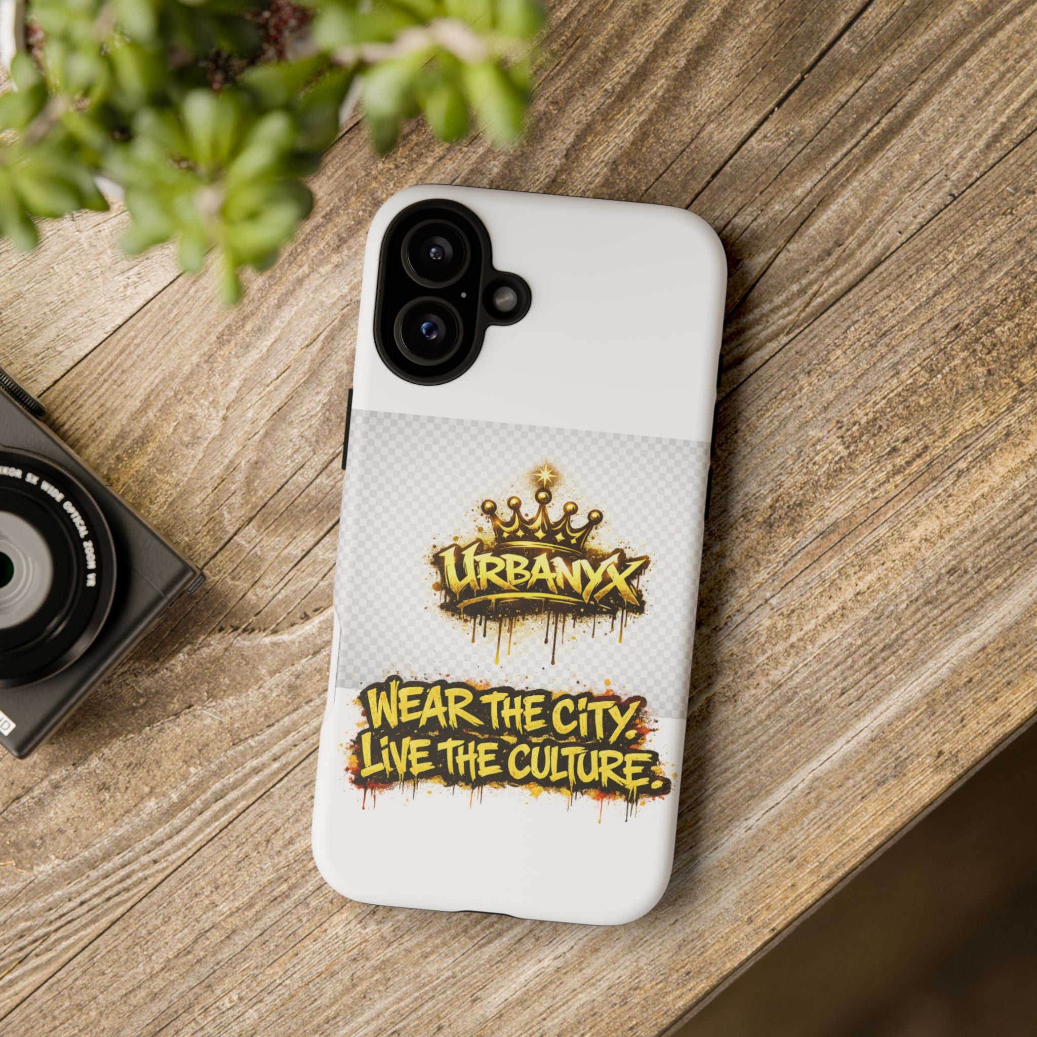 Phone Case - UrbanX Graffiti "Wear the City, Live the Culture" Protective Tough Case