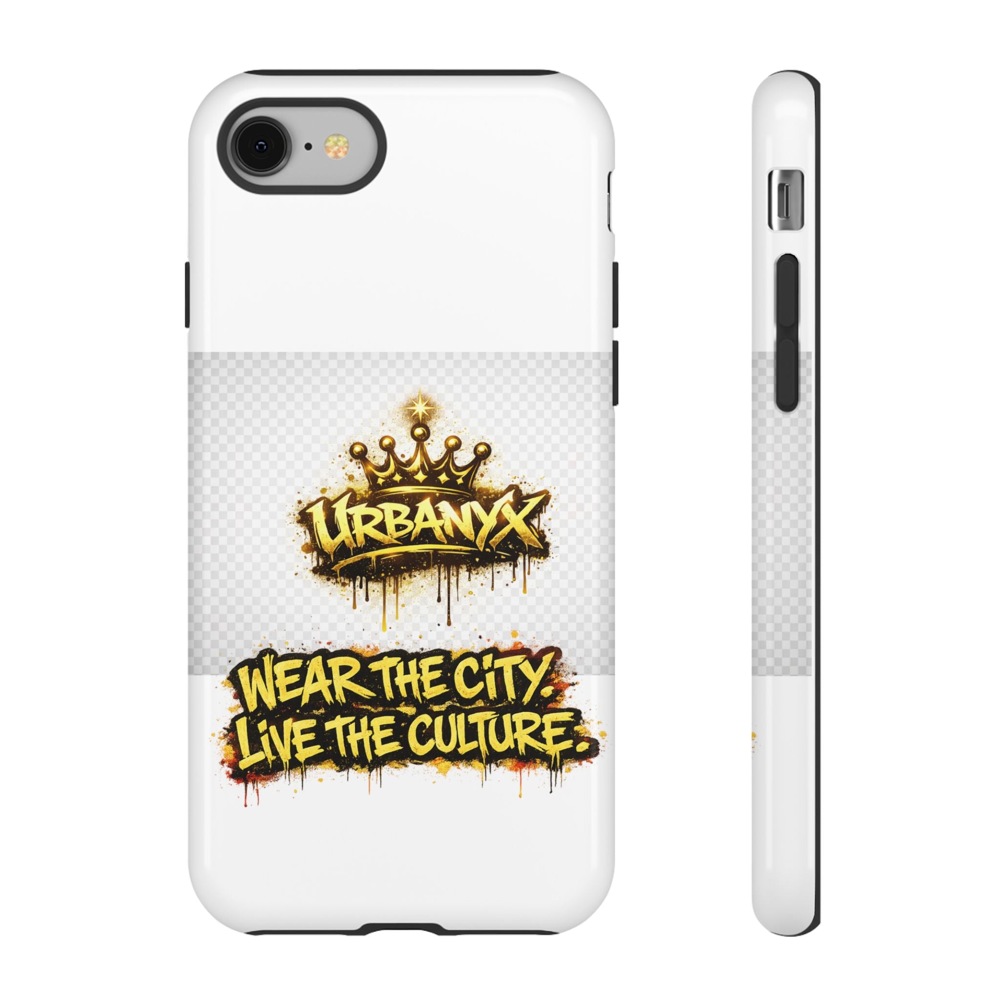 Phone Case - UrbanX Graffiti "Wear the City, Live the Culture" Protective Tough Case
