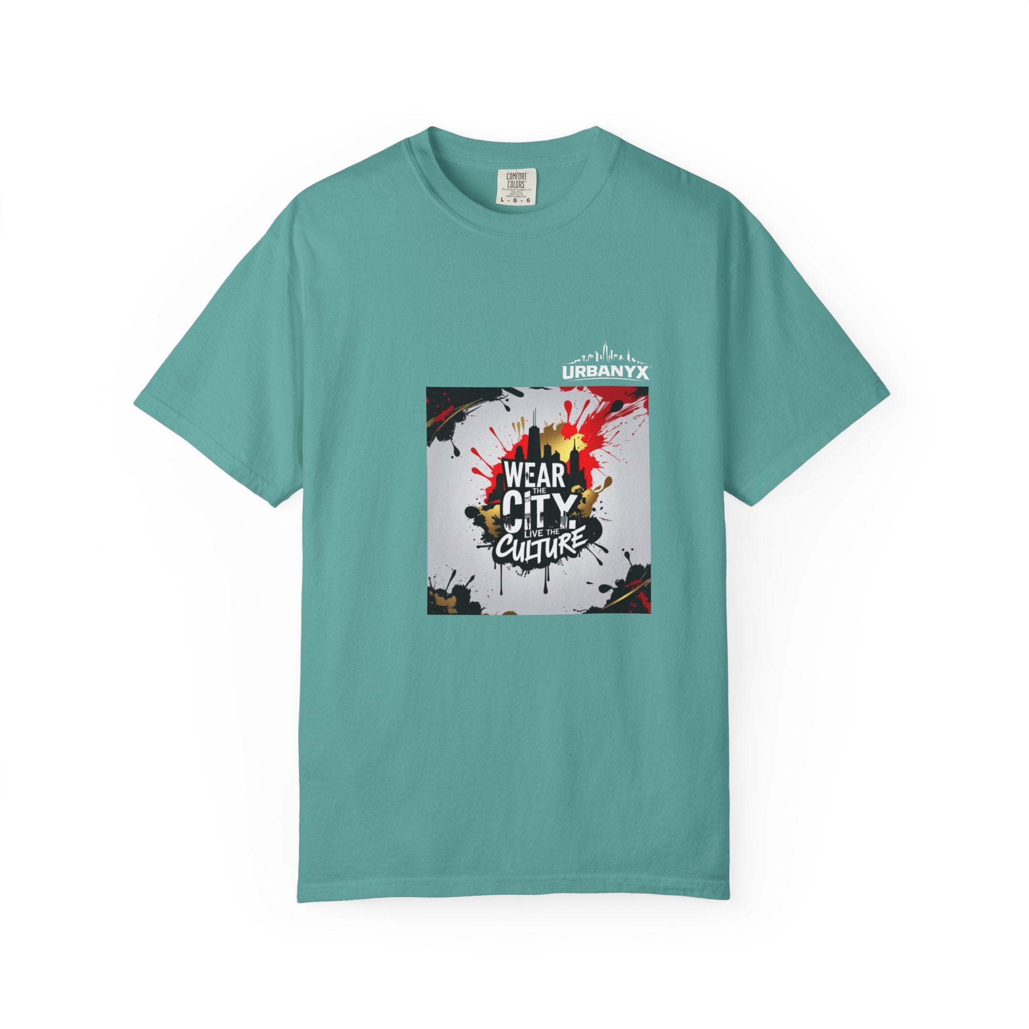 UrbanyX City Culture Splash T-Shirt — "Wear City Culture" Graphic Tee