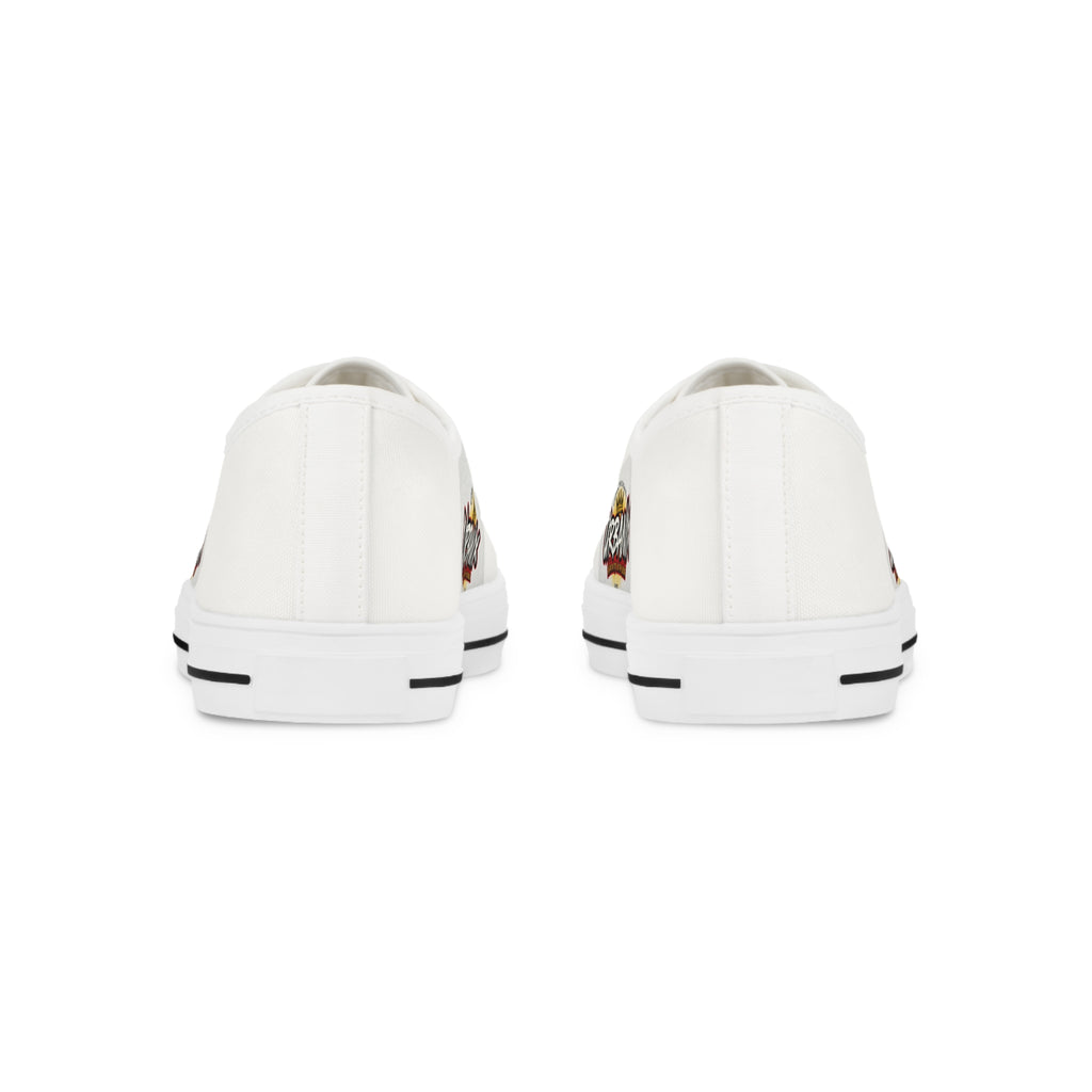 Urbanyv Low Top Sneakers — Urban Graffiti Logo Casual Shoes