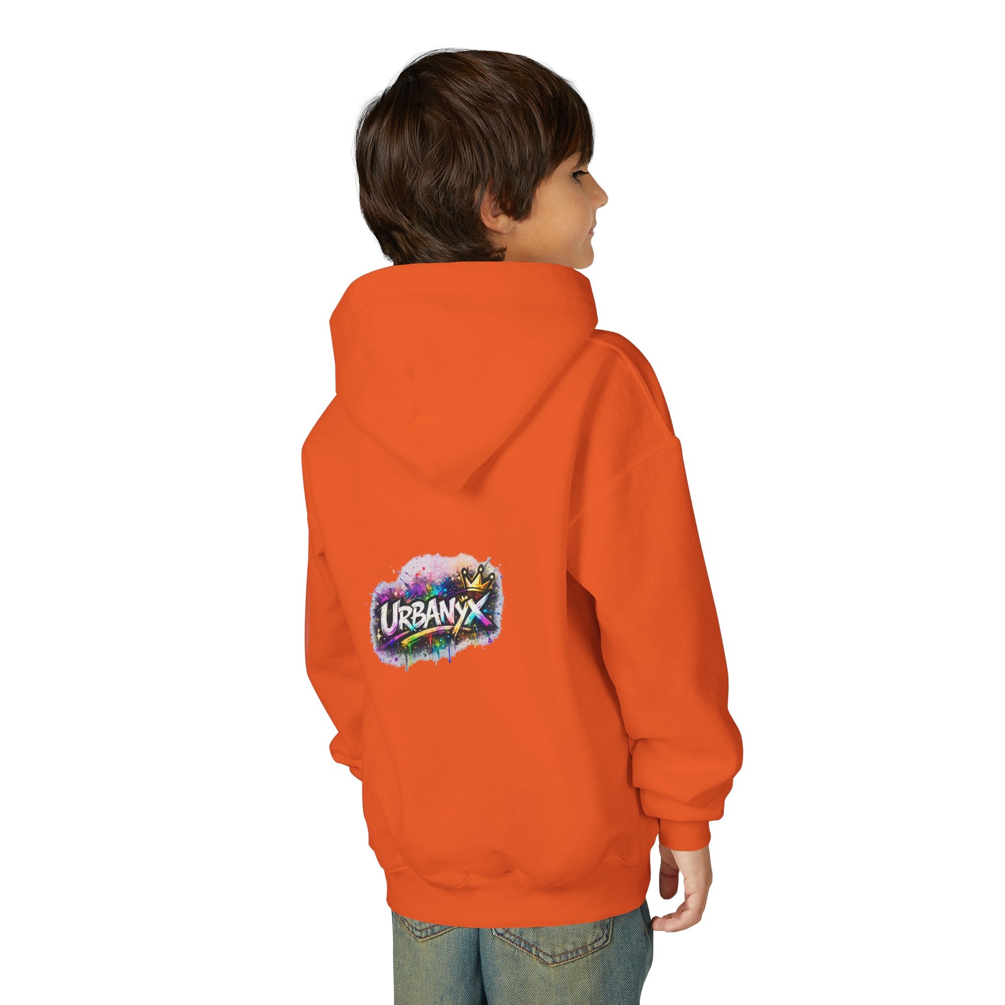 Urbanyx Youth Hoodie with Urban Graffiti 'UrbanX' Logo