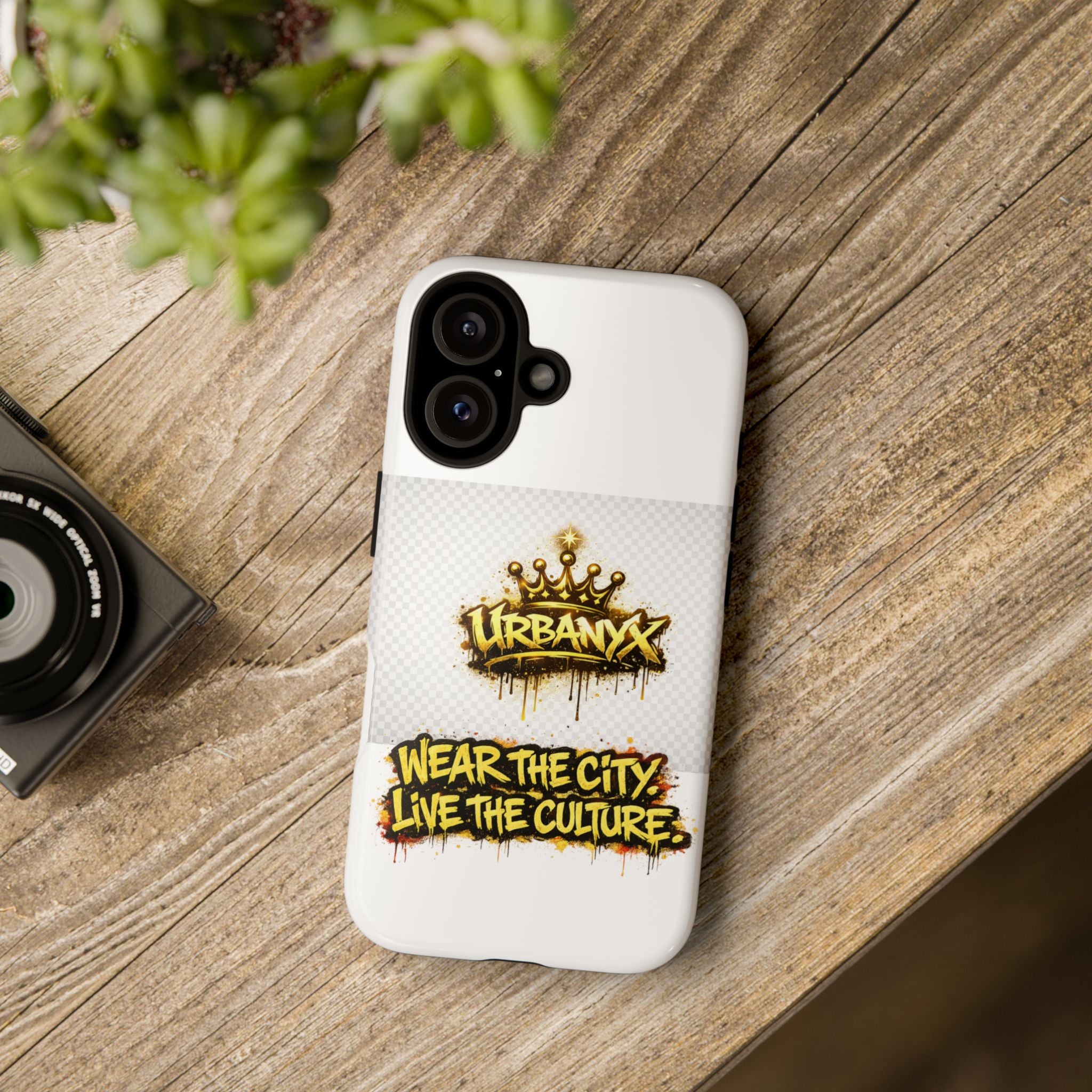 Phone Case - UrbanX Graffiti "Wear the City, Live the Culture" Protective Tough Case
