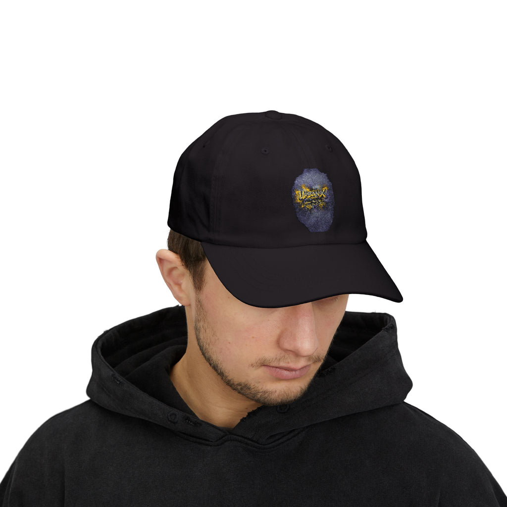 Urbanyx — Purple Glitter Jar Design "Thanks A Bunch" Embroidered Hat