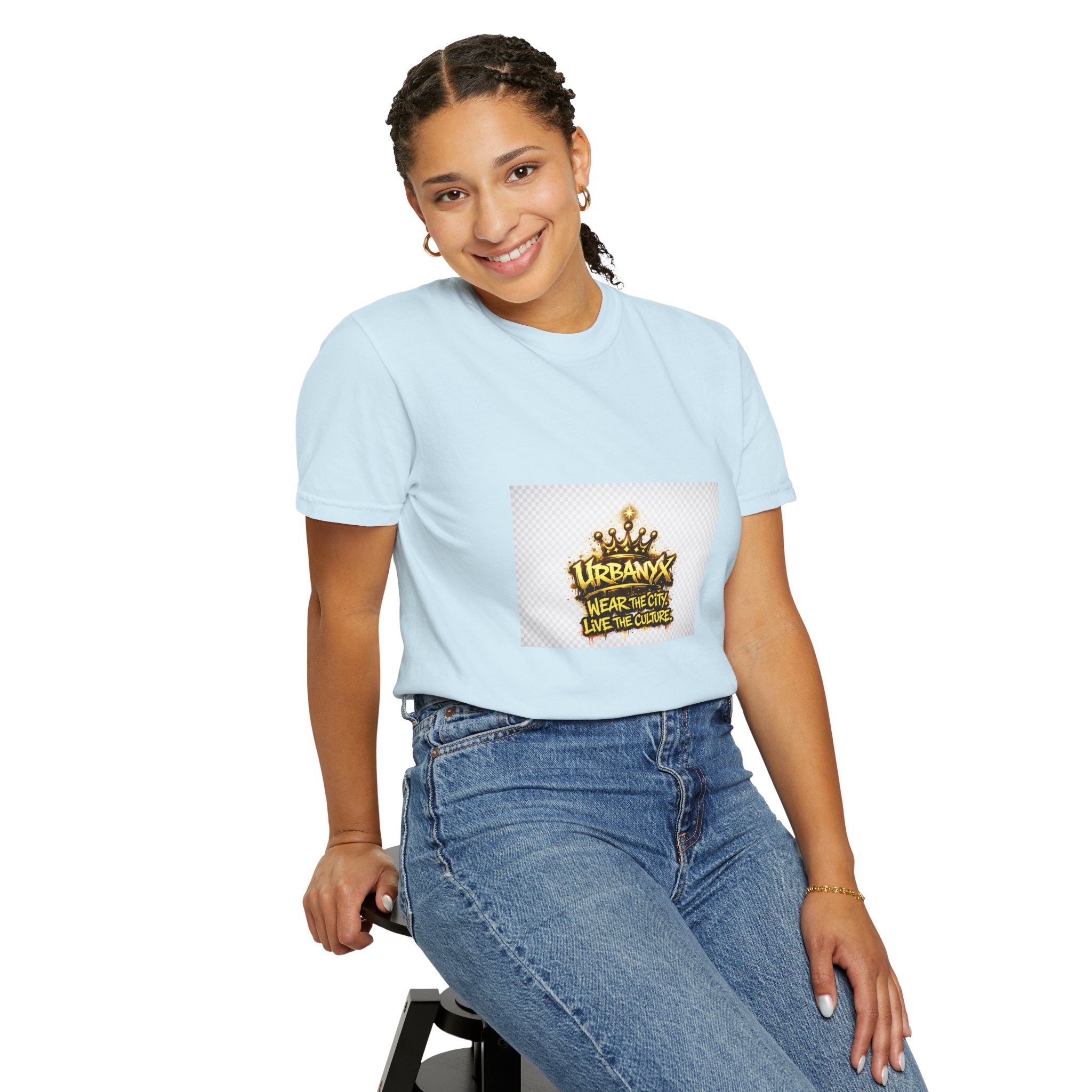 Urbanyx Crown T-Shirt — "Wear the City, Live the Culture" Streetwear Tee