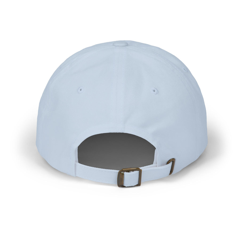 Urbanyx Dad Cap — Minimalist White Skyline Embroidered Hat