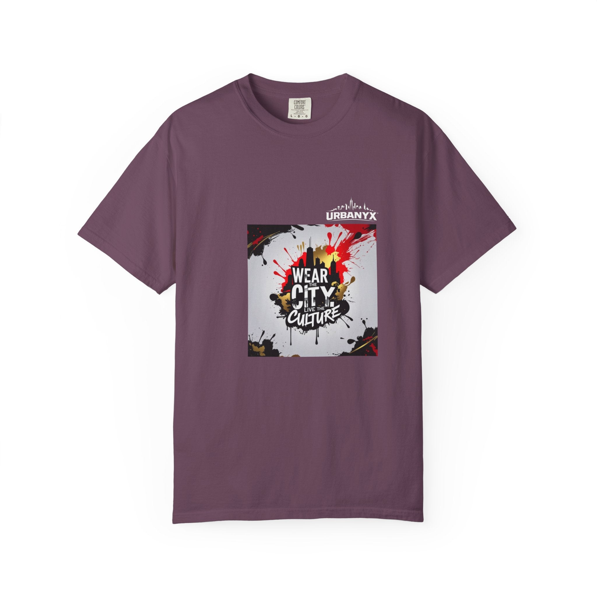 UrbanyX City Culture Splash T-Shirt — "Wear City Culture" Graphic Tee