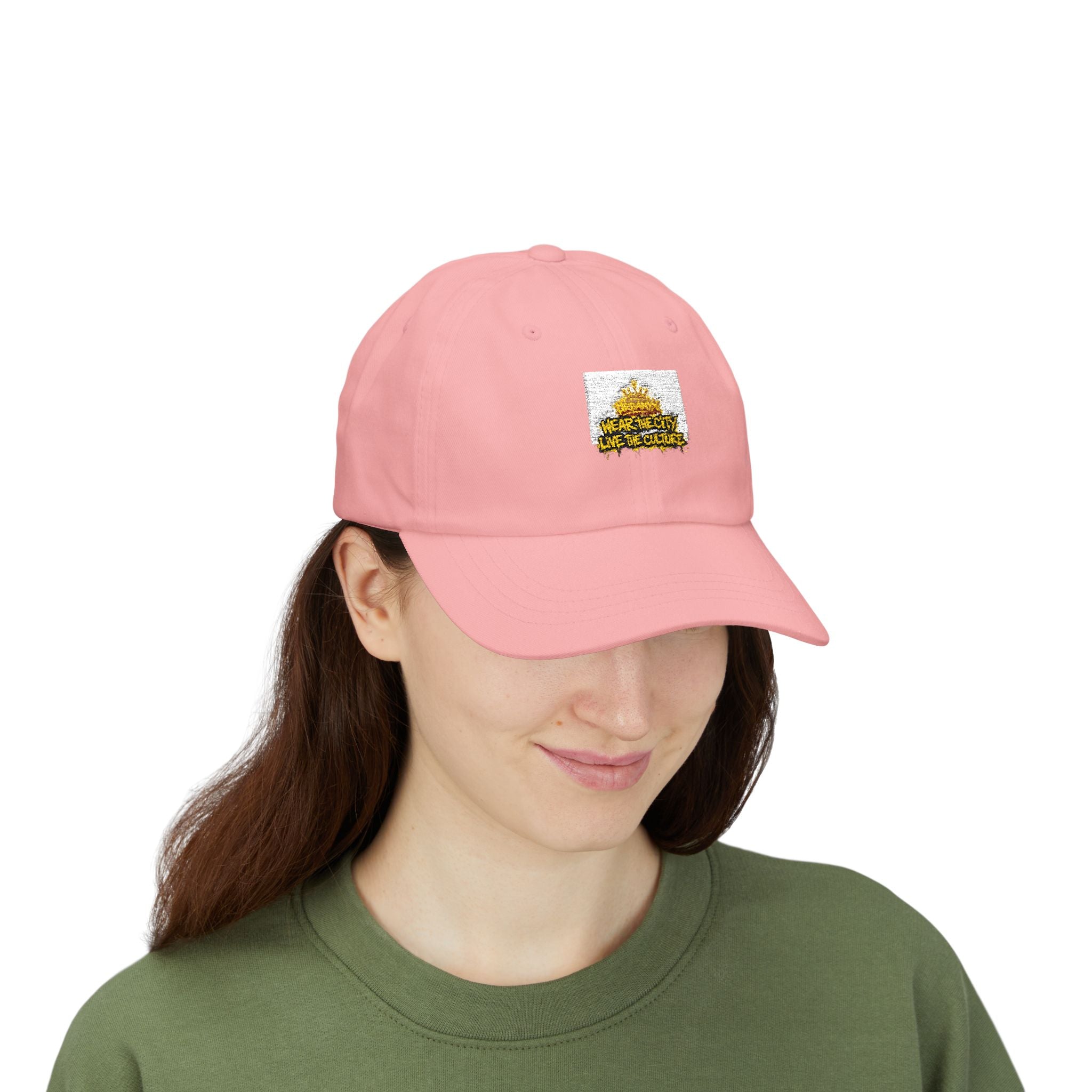 Dad Cap — 'Leader of the Pack' Graffiti-Style Embroidered Hat