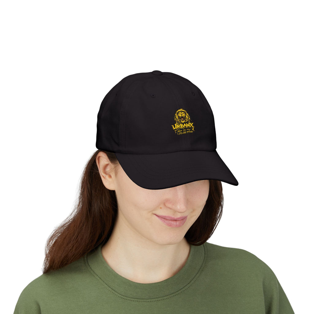 Urbanyx Dad Cap — UrbanX Lion Logo Embroidered Baseball Hat