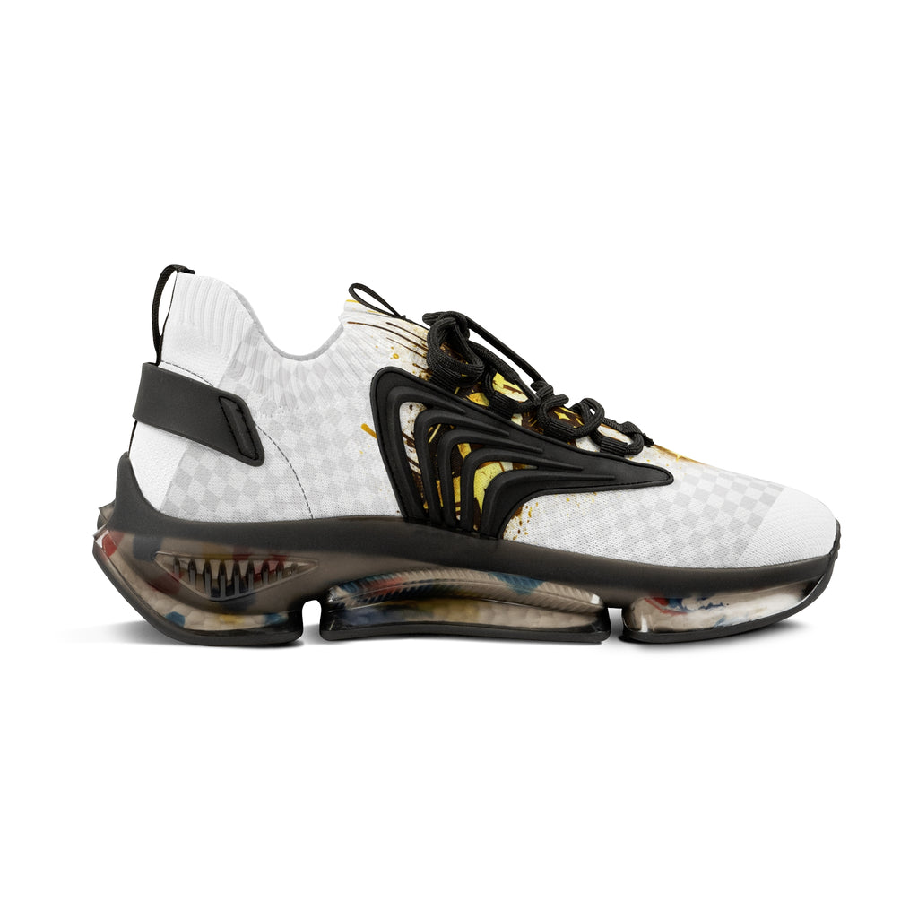 Men's Mesh Sneakers — White Gold Star Athletic Shoes