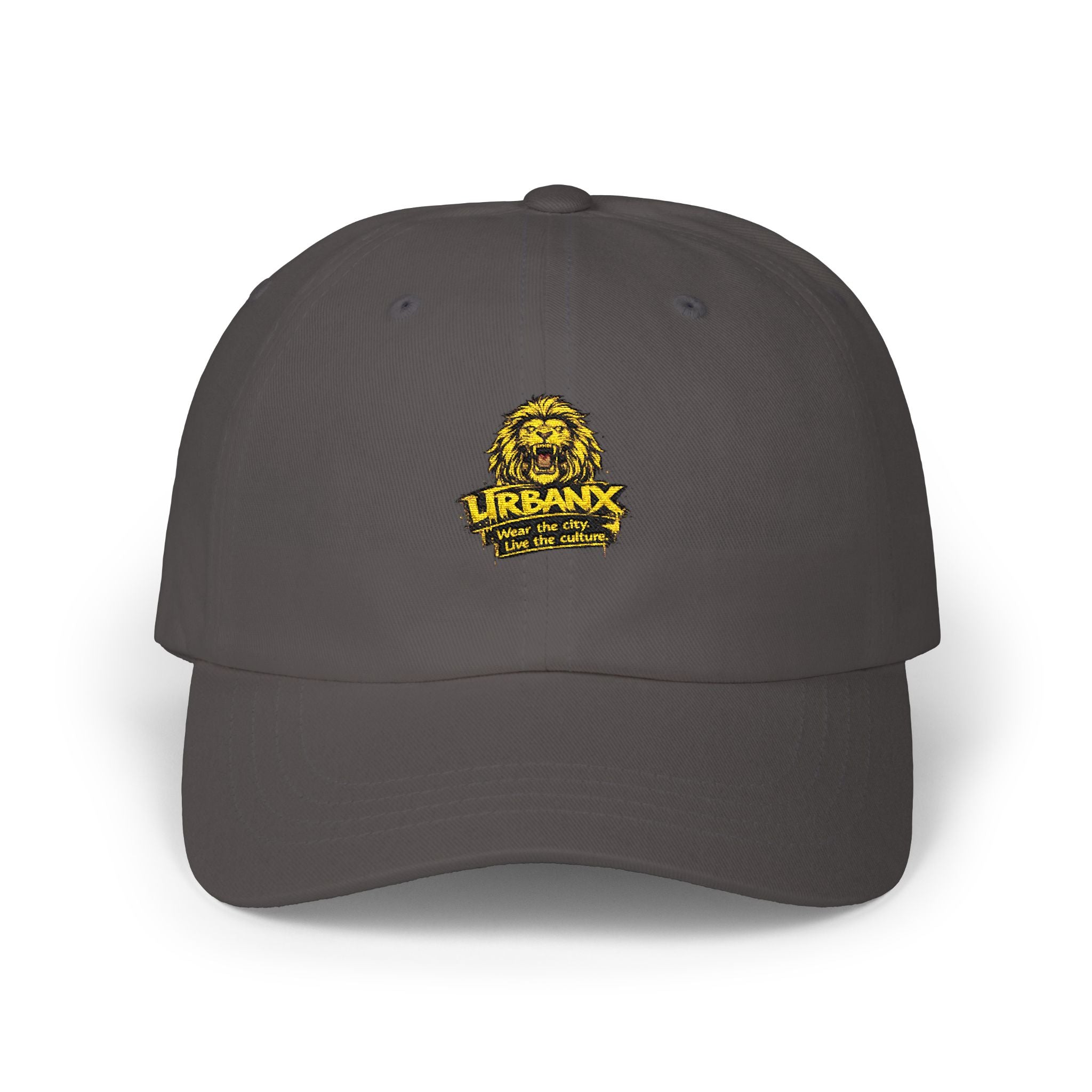 Urbanyx Dad Cap — UrbanX Lion Logo Embroidered Baseball Hat