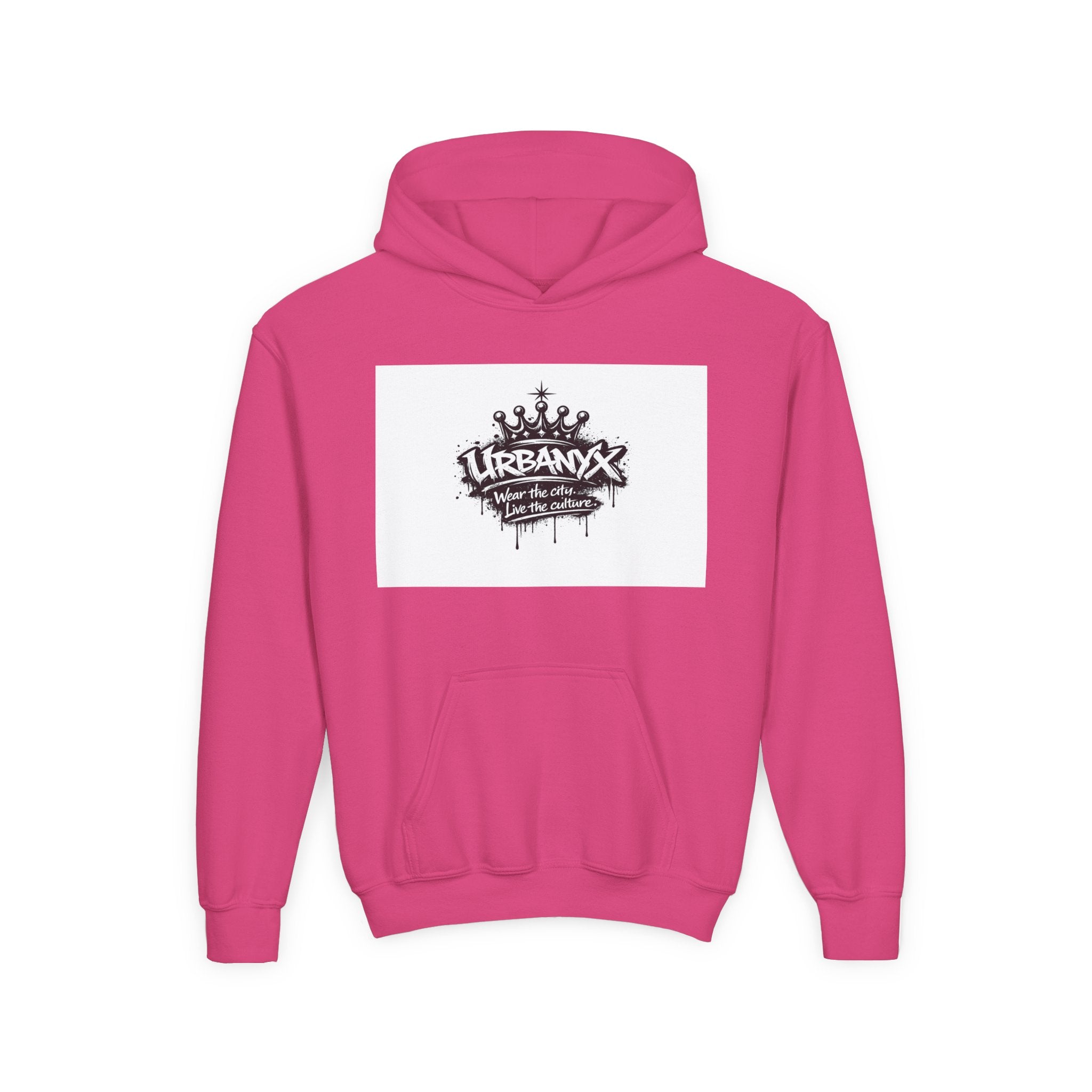 Urbanyx Youth Hoodie with Urban Graffiti 'UrbanX' Logo