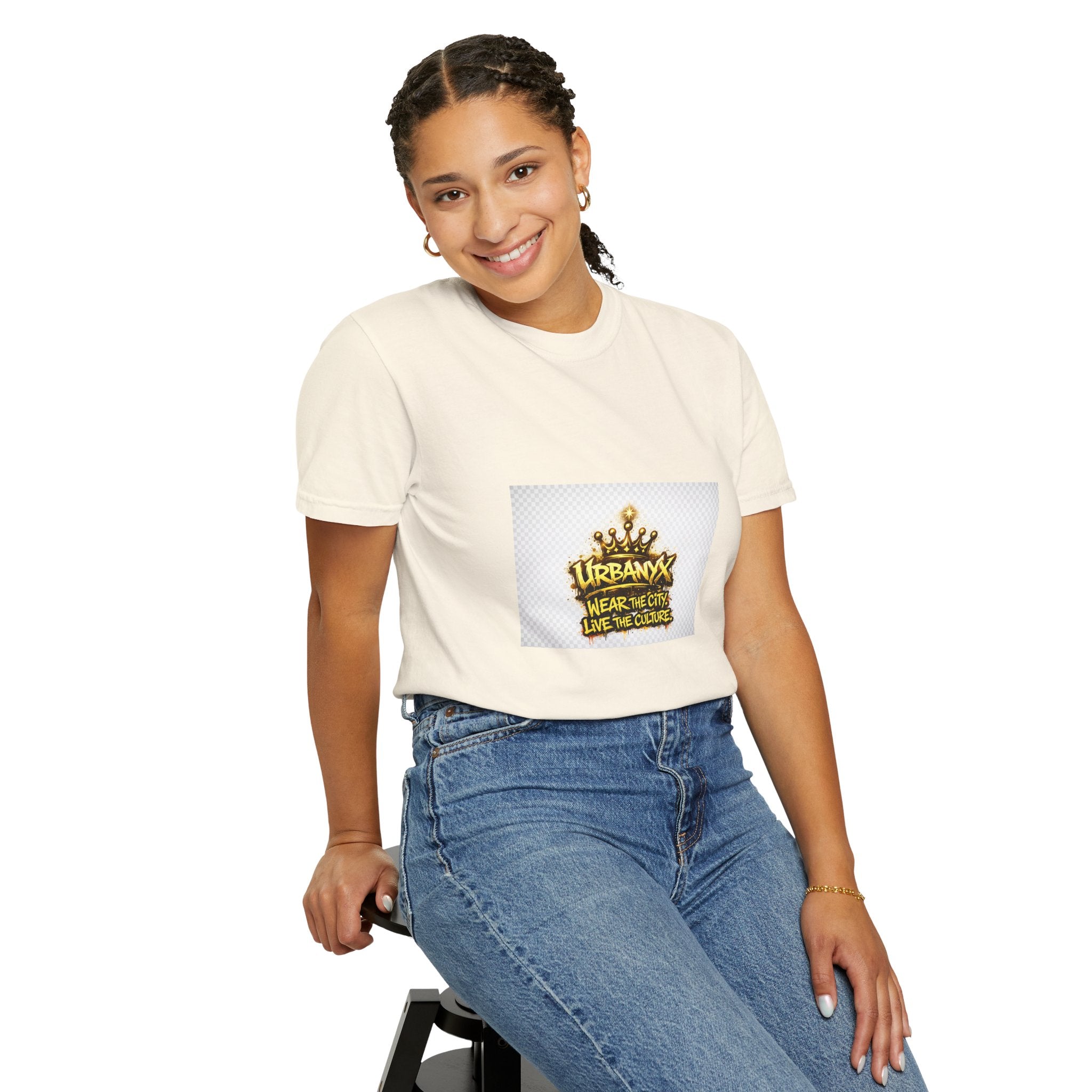 Urbanyx Crown T-Shirt — "Wear the City, Live the Culture" Streetwear Tee