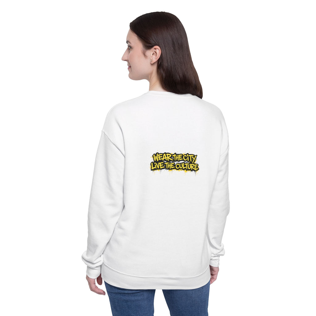 UrbanyX Streetwear Sweatshirt — "Wear the City, Live the Culture" Graphic Crewneck