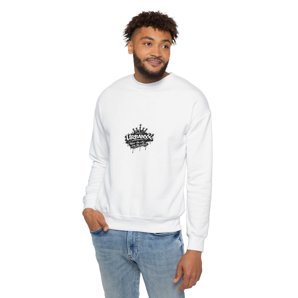 UrbanyX Streetwear Sweatshirt — "Wear the City, Live the Culture" Graphic Crewneck