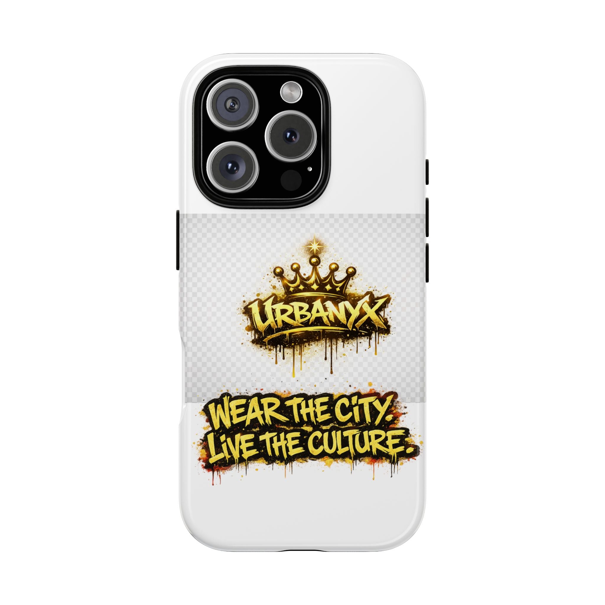 Phone Case - UrbanX Graffiti "Wear the City, Live the Culture" Protective Tough Case