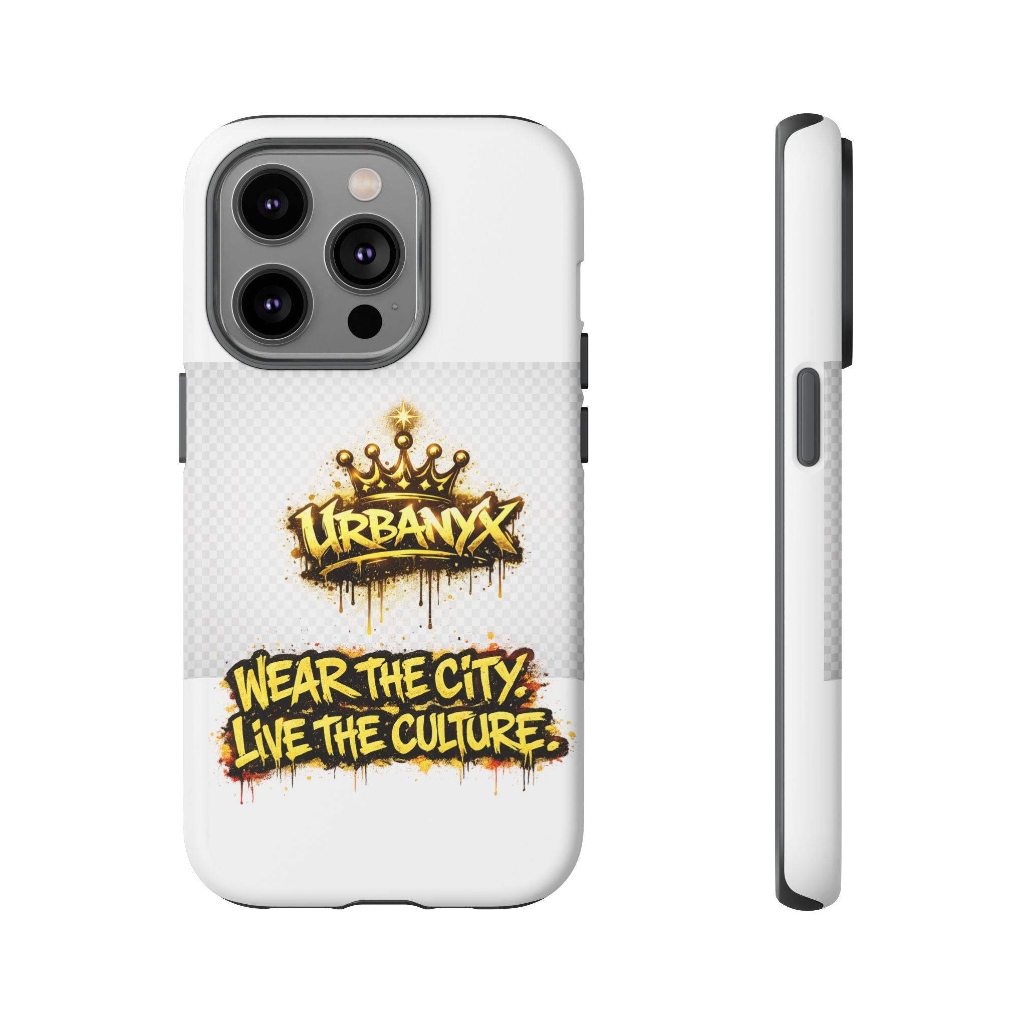 Phone Case - UrbanX Graffiti "Wear the City, Live the Culture" Protective Tough Case