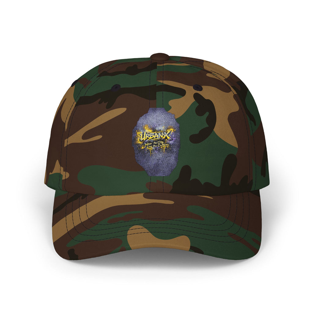 Urbanyx — Purple Glitter Jar Design "Thanks A Bunch" Embroidered Hat
