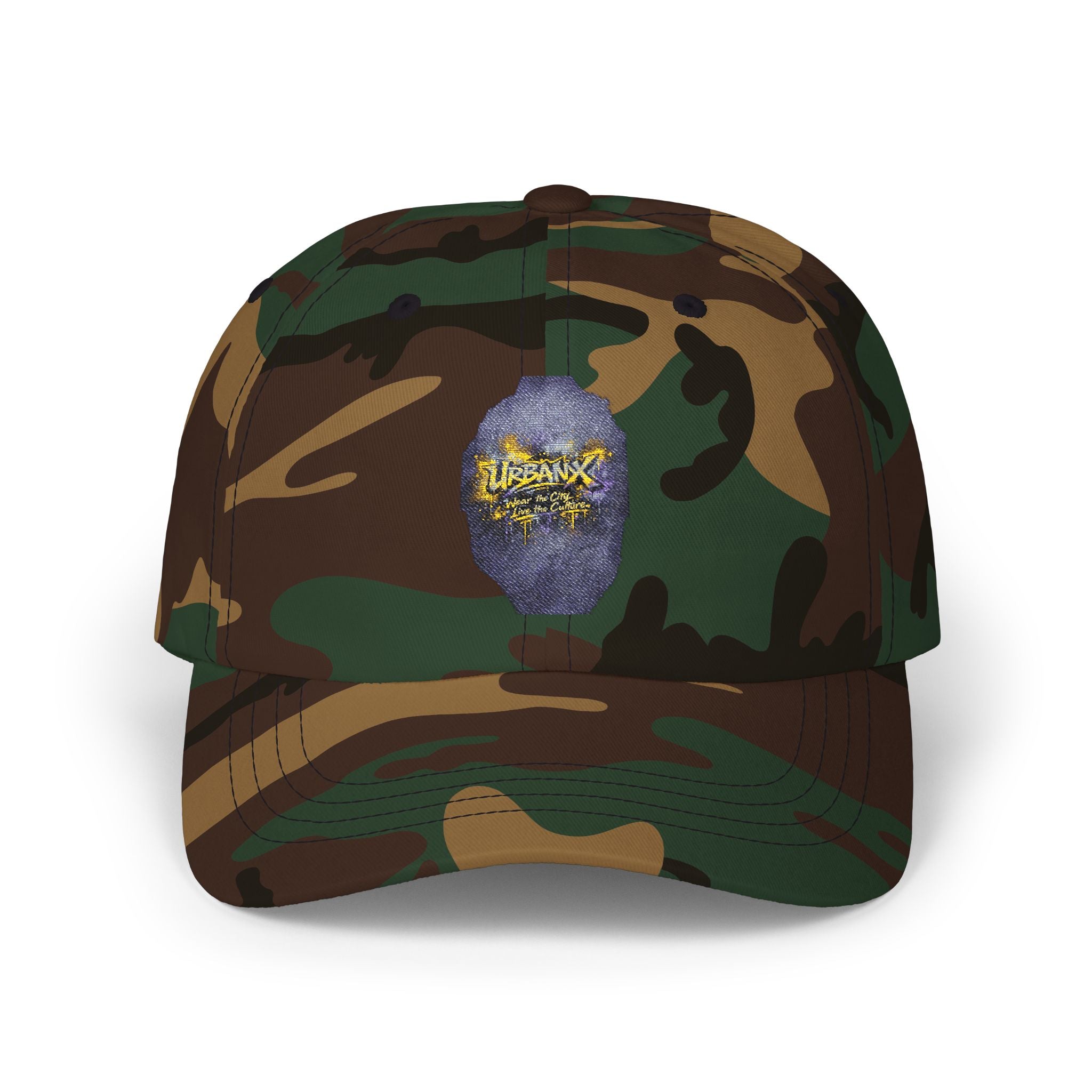 Urbanyx — Purple Glitter Jar Design "Thanks A Bunch" Embroidered Hat