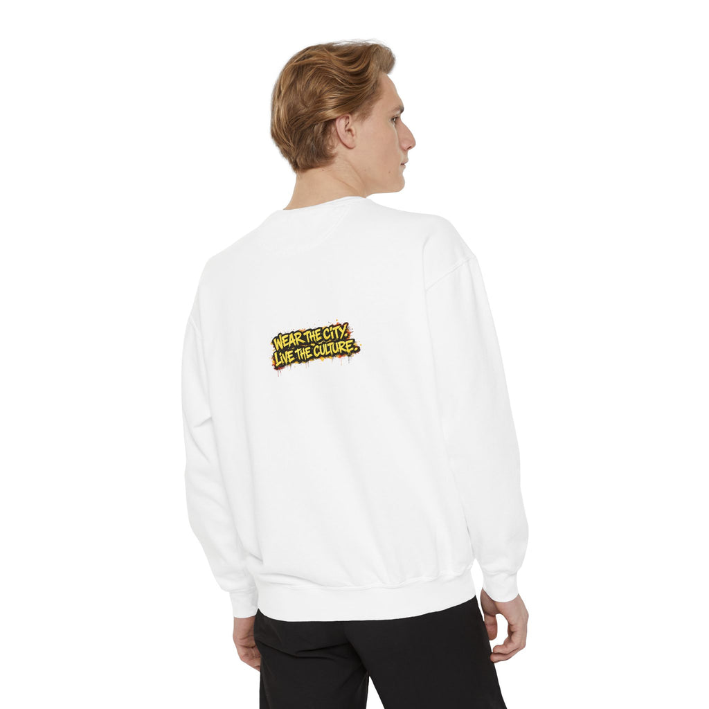 Urbanyx City Crewneck Sweatshirt — "Wear The City, Like The Culture" Graphic