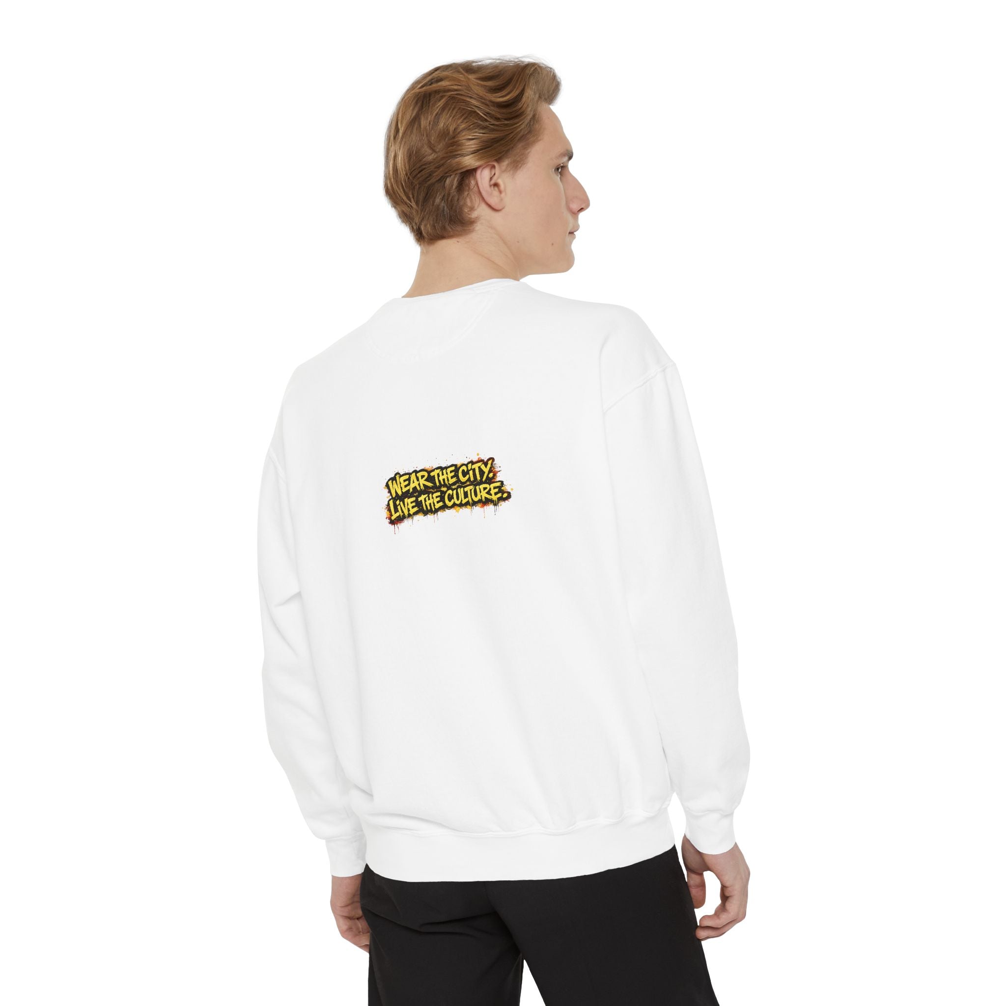 Urbanyx City Crewneck Sweatshirt — "Wear The City, Like The Culture" Graphic