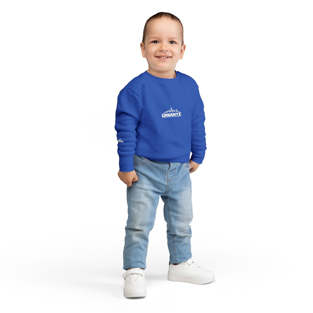 Urbanyx Toddler Sweatshirt — 'Wear the City, Live the Culture' Urban Kids Crewneck