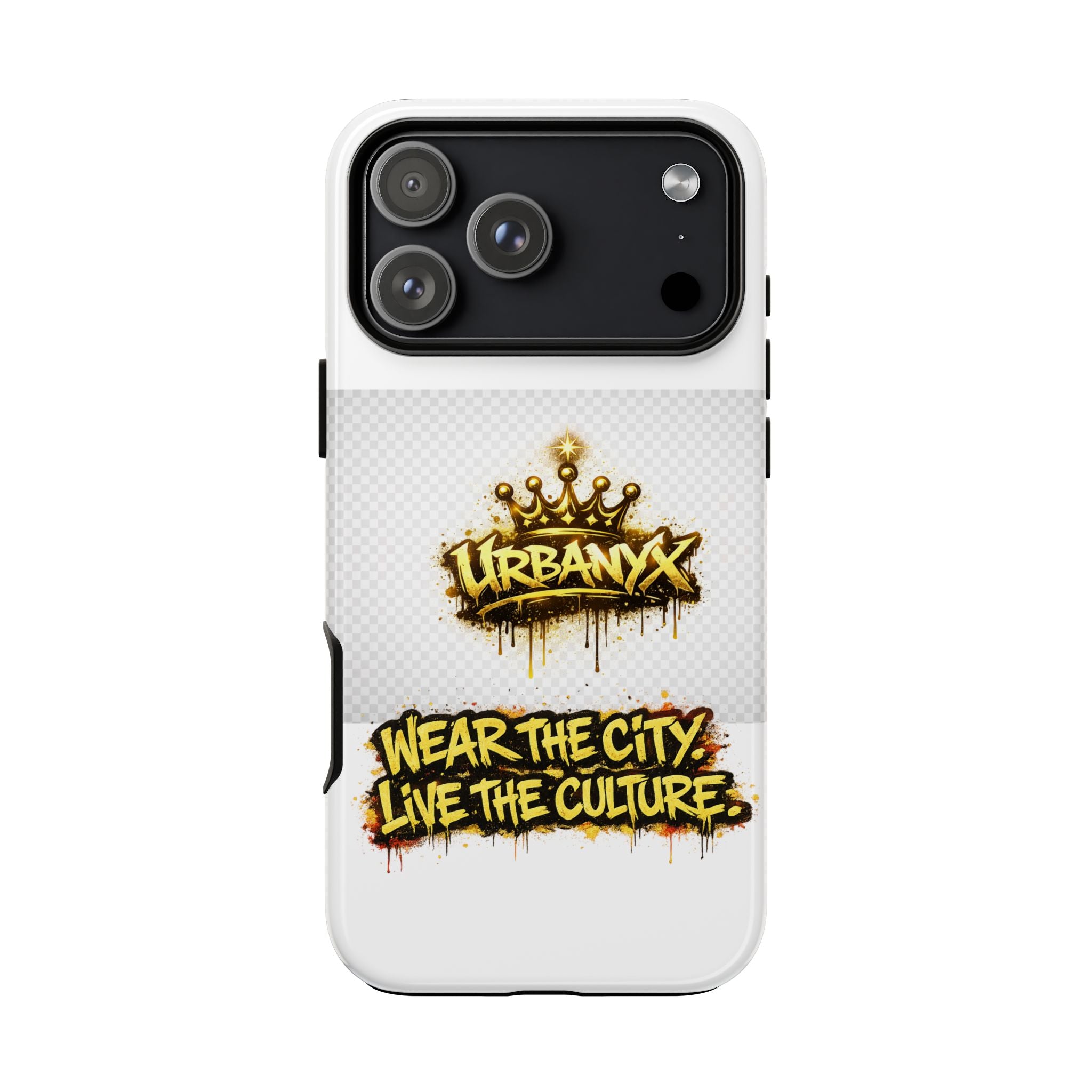 Phone Case - UrbanX Graffiti "Wear the City, Live the Culture" Protective Tough Case