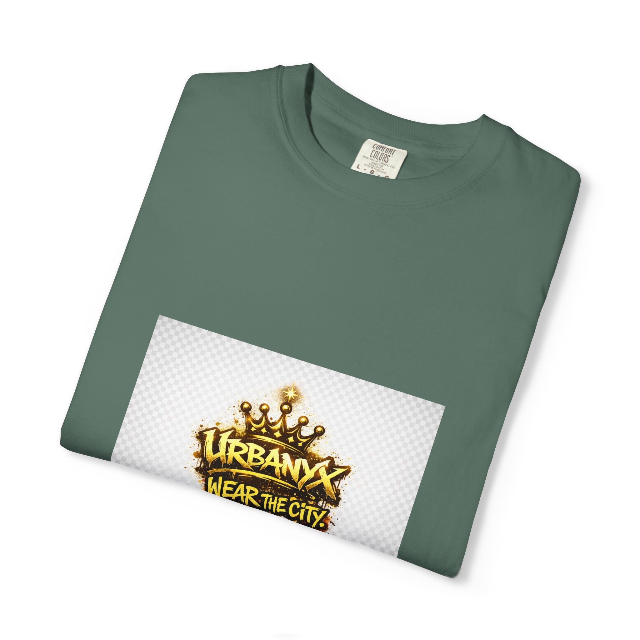 Urbanyx Crown T-Shirt — "Wear the City, Live the Culture" Streetwear Tee