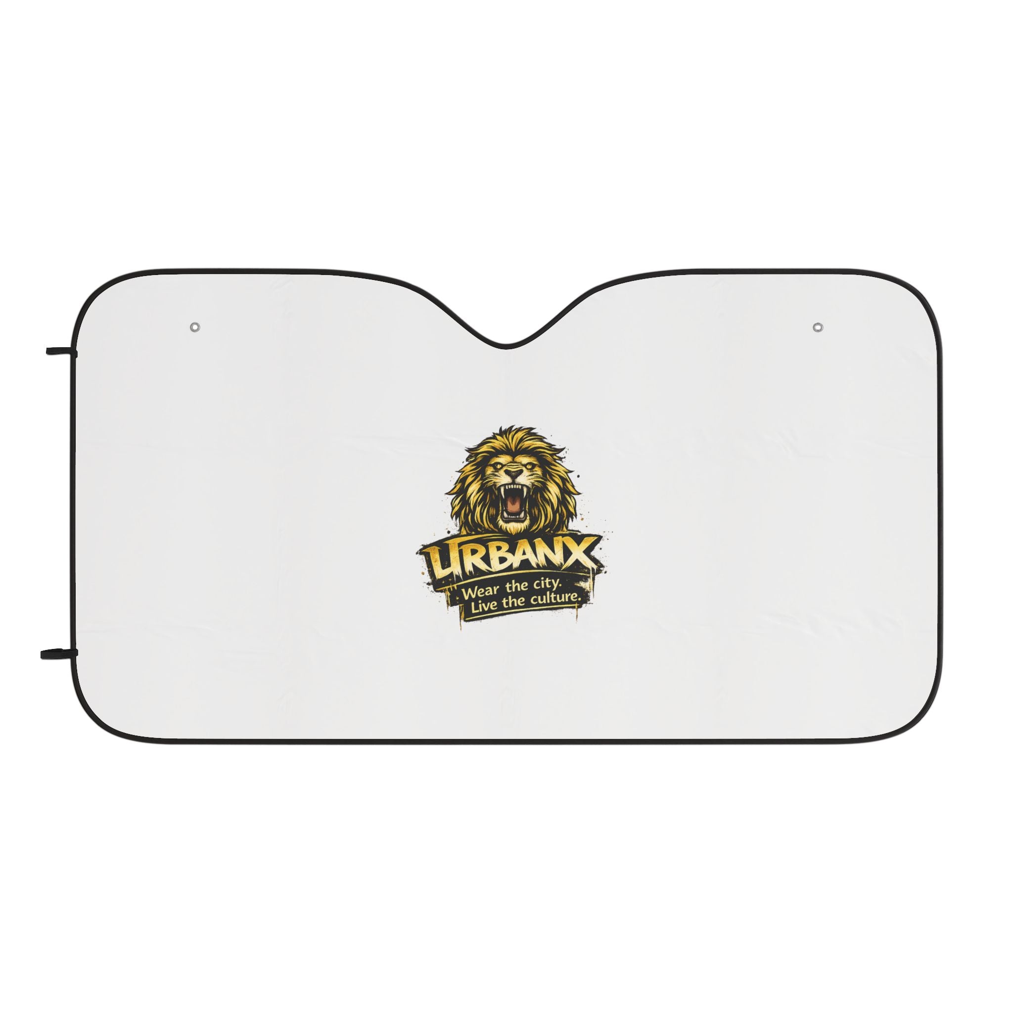 Urbanyx Car Sun Shade — UrbanX Lion Logo Windshield Protector