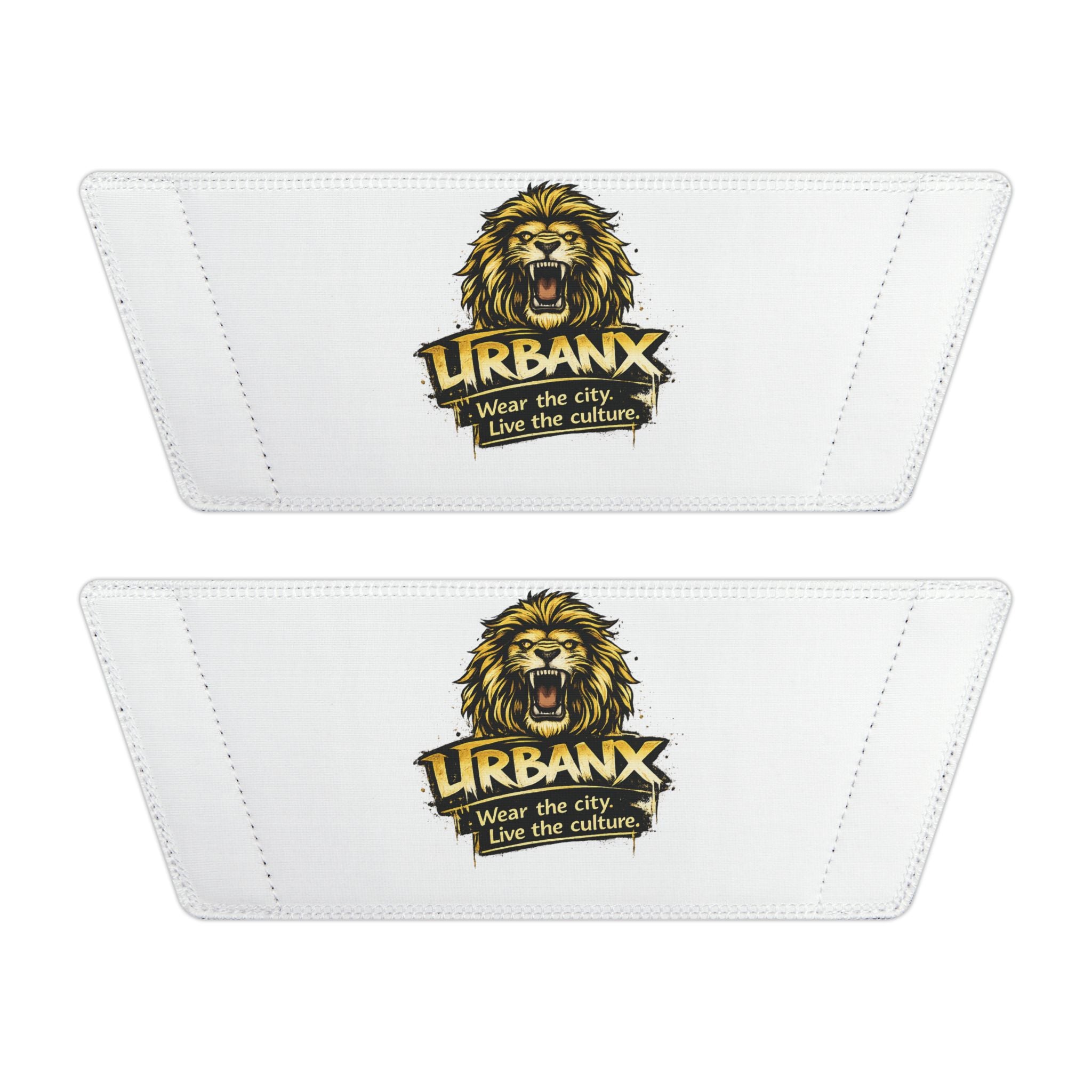 Men's Logo Slide Sandals — Removable Strap Athletic Pool Slides