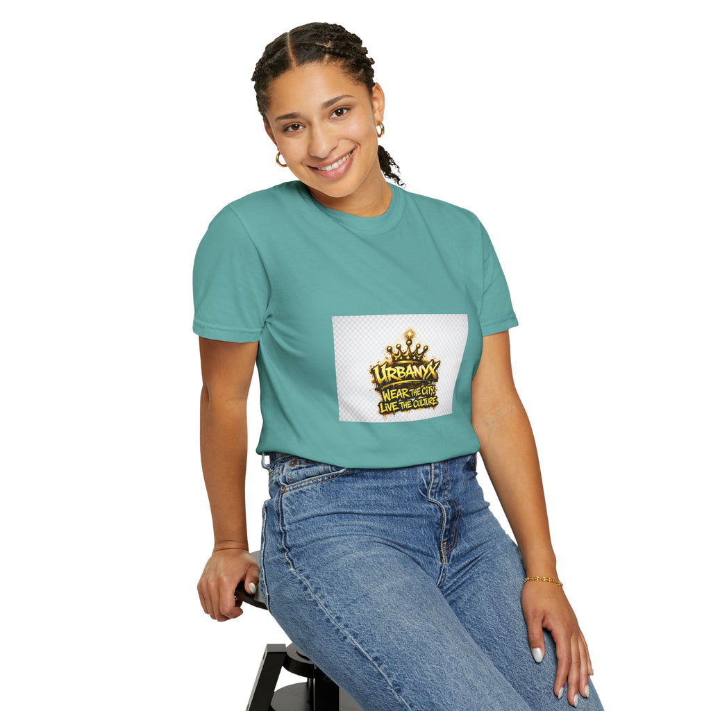 Urbanyx Crown T-Shirt — "Wear the City, Live the Culture" Streetwear Tee