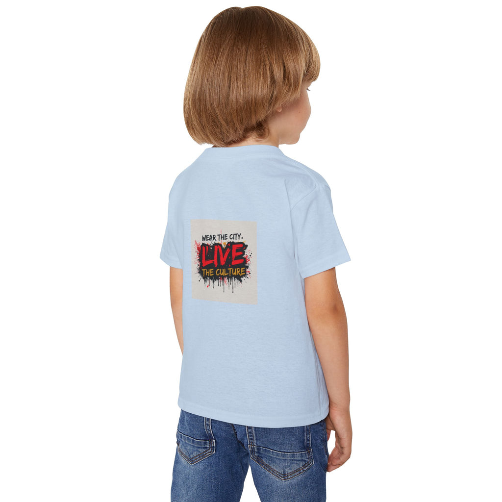 Urbanyx Toddler T-Shirt — 'Wear the City. Live the Culture' Urban Skyline Tee