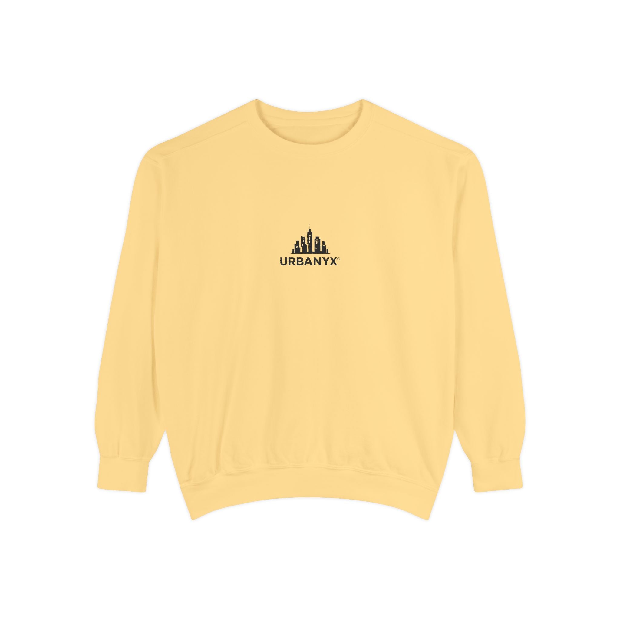 Urbanyx City Crewneck Sweatshirt — "Wear The City, Like The Culture" Graphic
