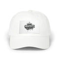 Urbanyx Crown Dad Cap – White Classic Baseball Hat