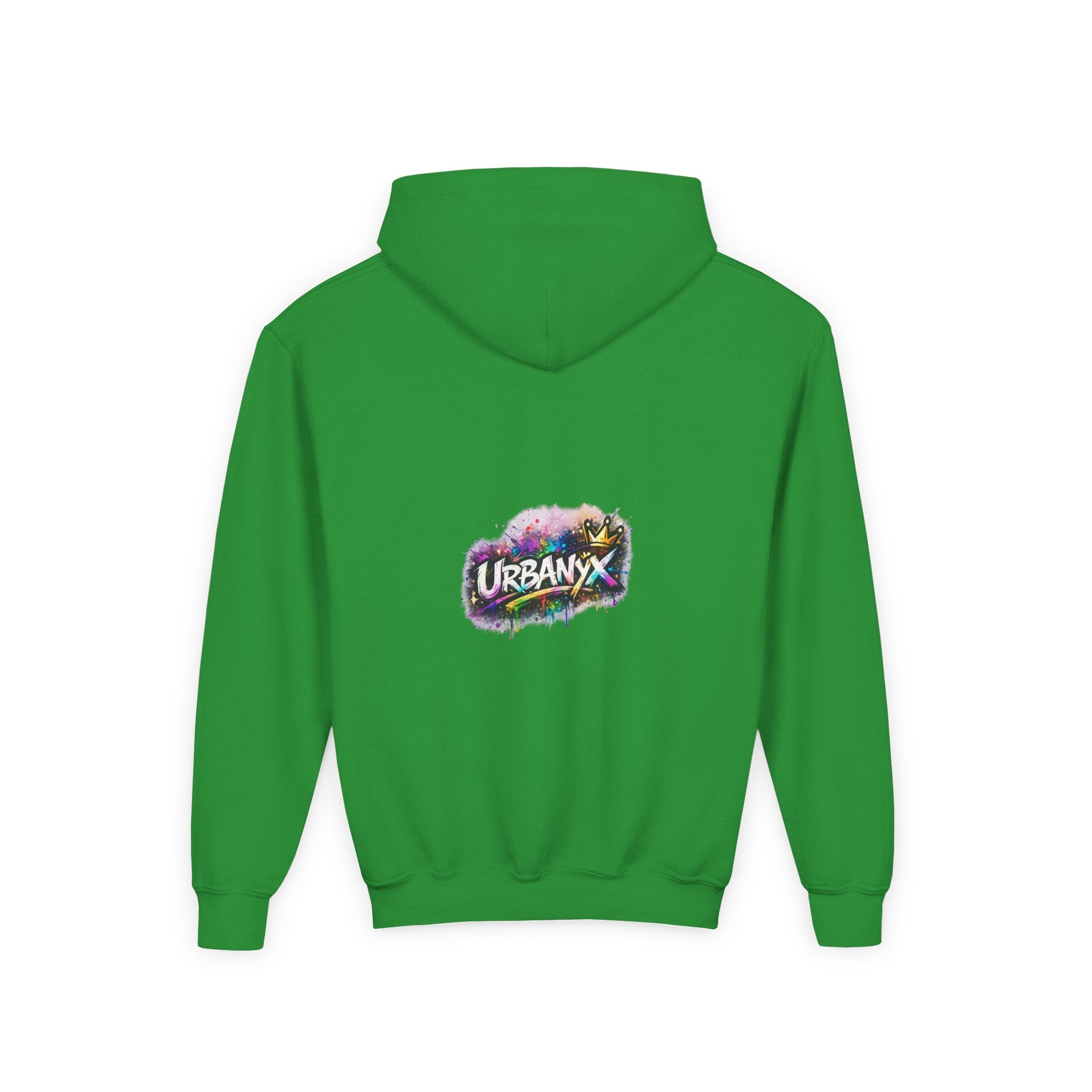 Urbanyx Youth Hoodie with Urban Graffiti 'UrbanX' Logo
