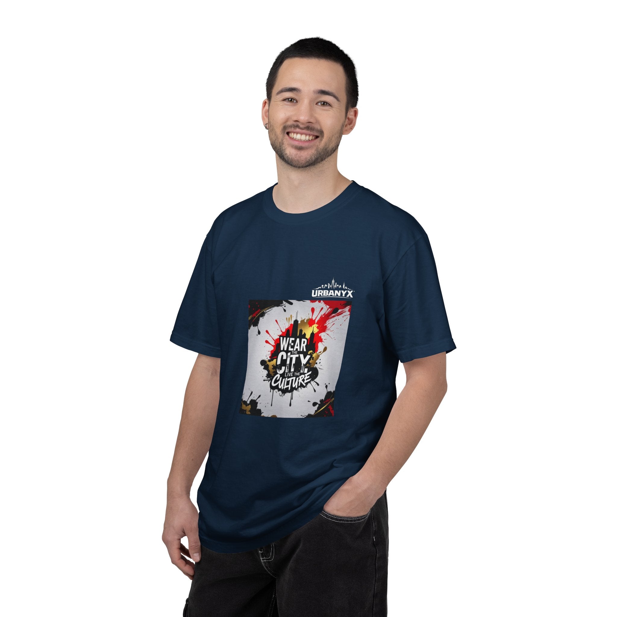 UrbanyX City Culture Splash T-Shirt — "Wear City Culture" Graphic Tee
