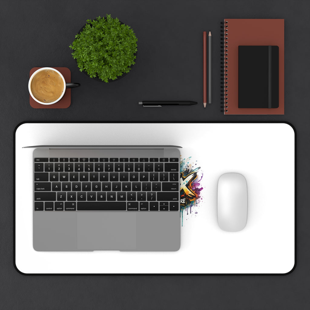 Urbanyx Desk Mat — UrbanX Graffiti Logo Desk Mat ("Urbanx: Where the City Lives the Culture")