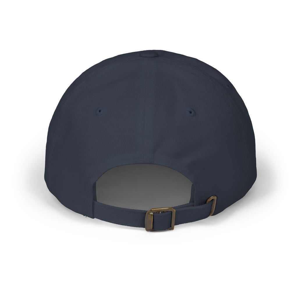 Urbanyx Dad Cap — Minimalist White Skyline Embroidered Hat