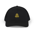 Embroidered Lion Logo Trucker Hat — Snapback Mesh Cap