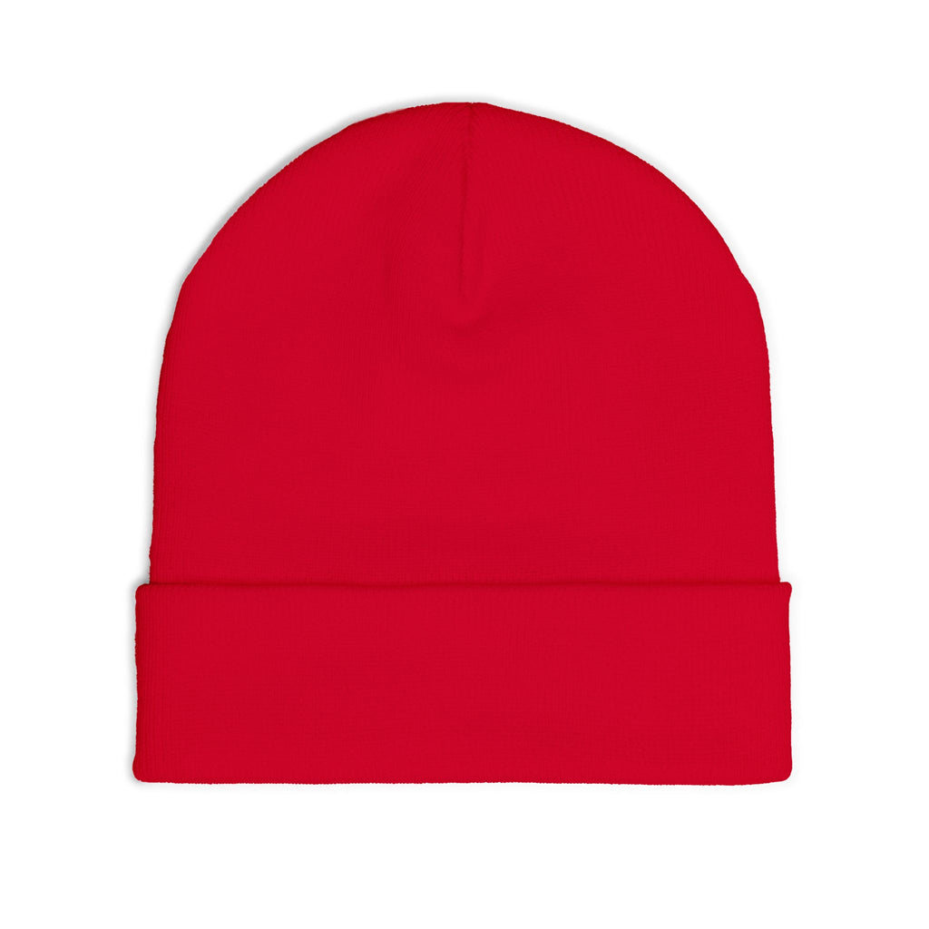 Urbanyx Embroidered Crown Knit Beanie — "Save the Cats, Save the Culture"