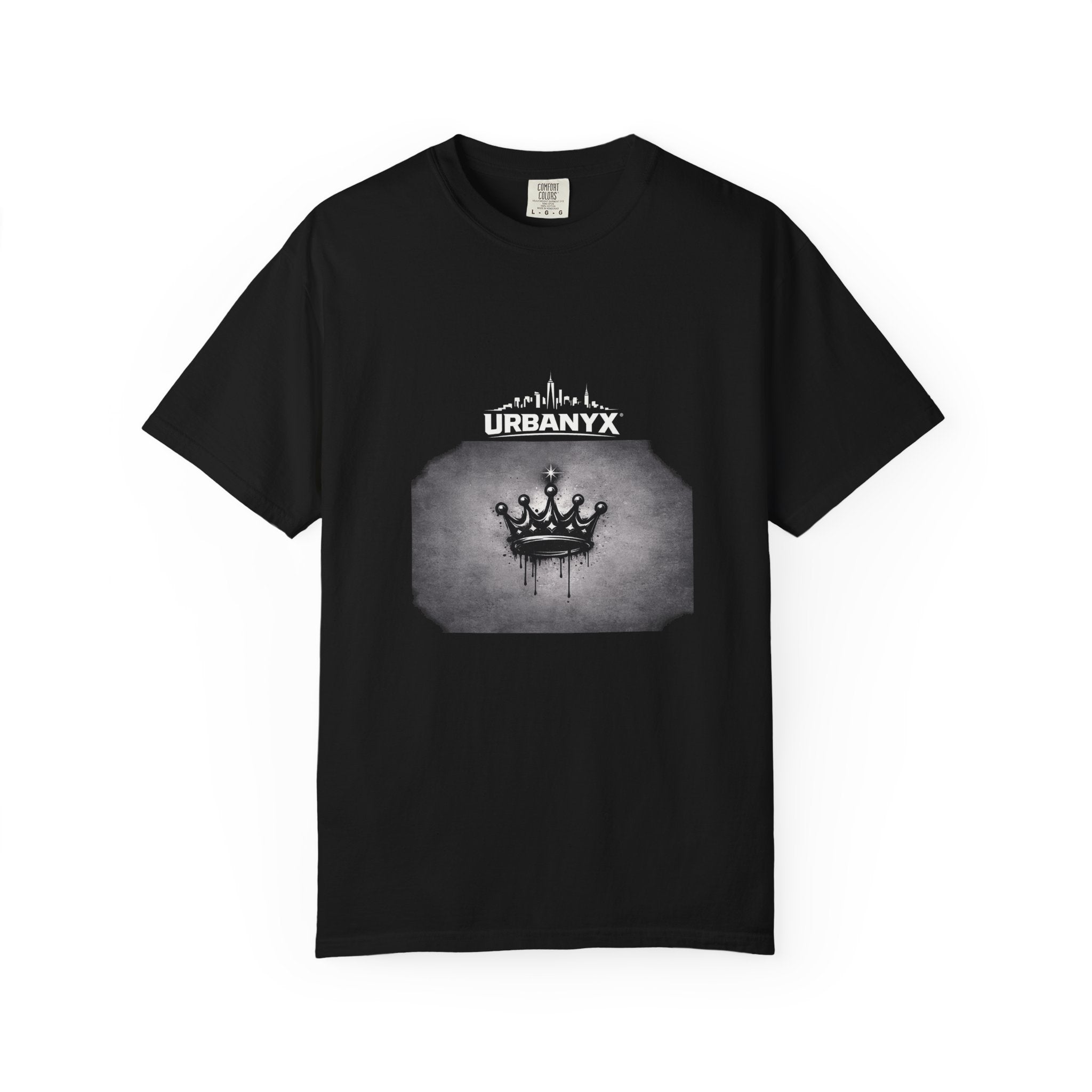 Crown Graffiti T-Shirt — UrbanYX Streetwear Tee