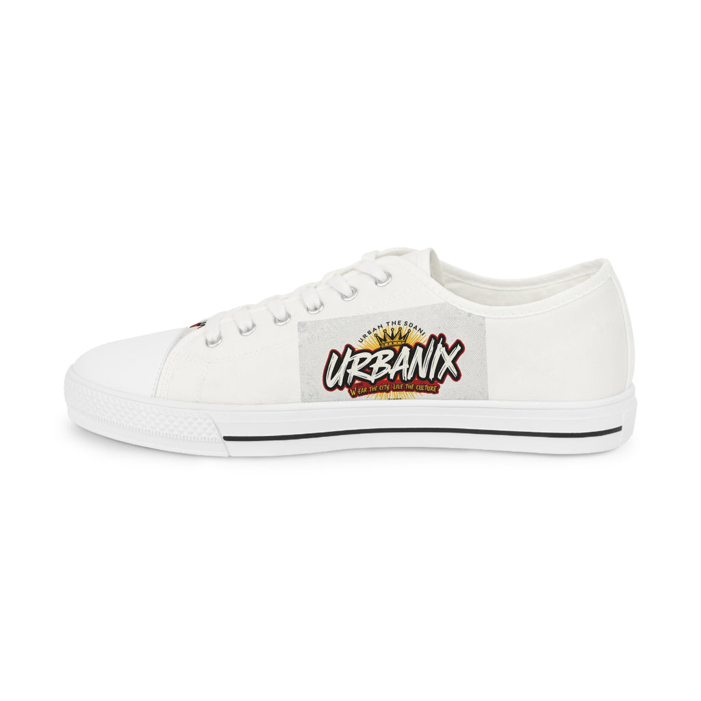 Urbanyv Low Top Sneakers — Urban Graffiti Logo Casual Shoes