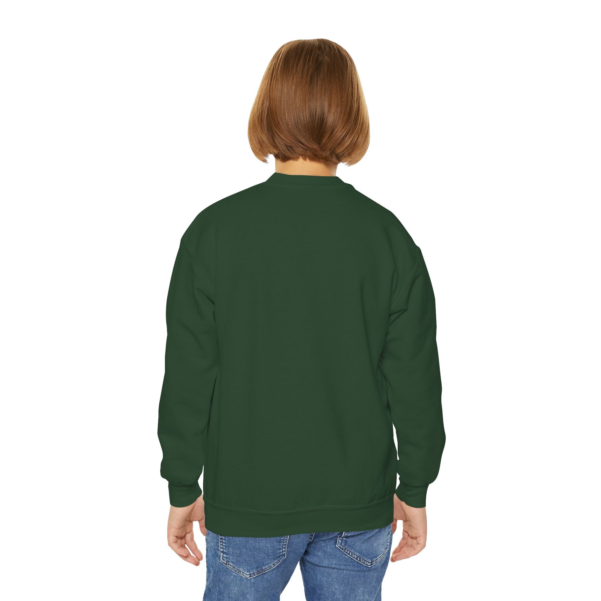 Urbanyx Youth Crewneck Sweatshirt — 'Urban Vibes' Colorful Graffiti Logo