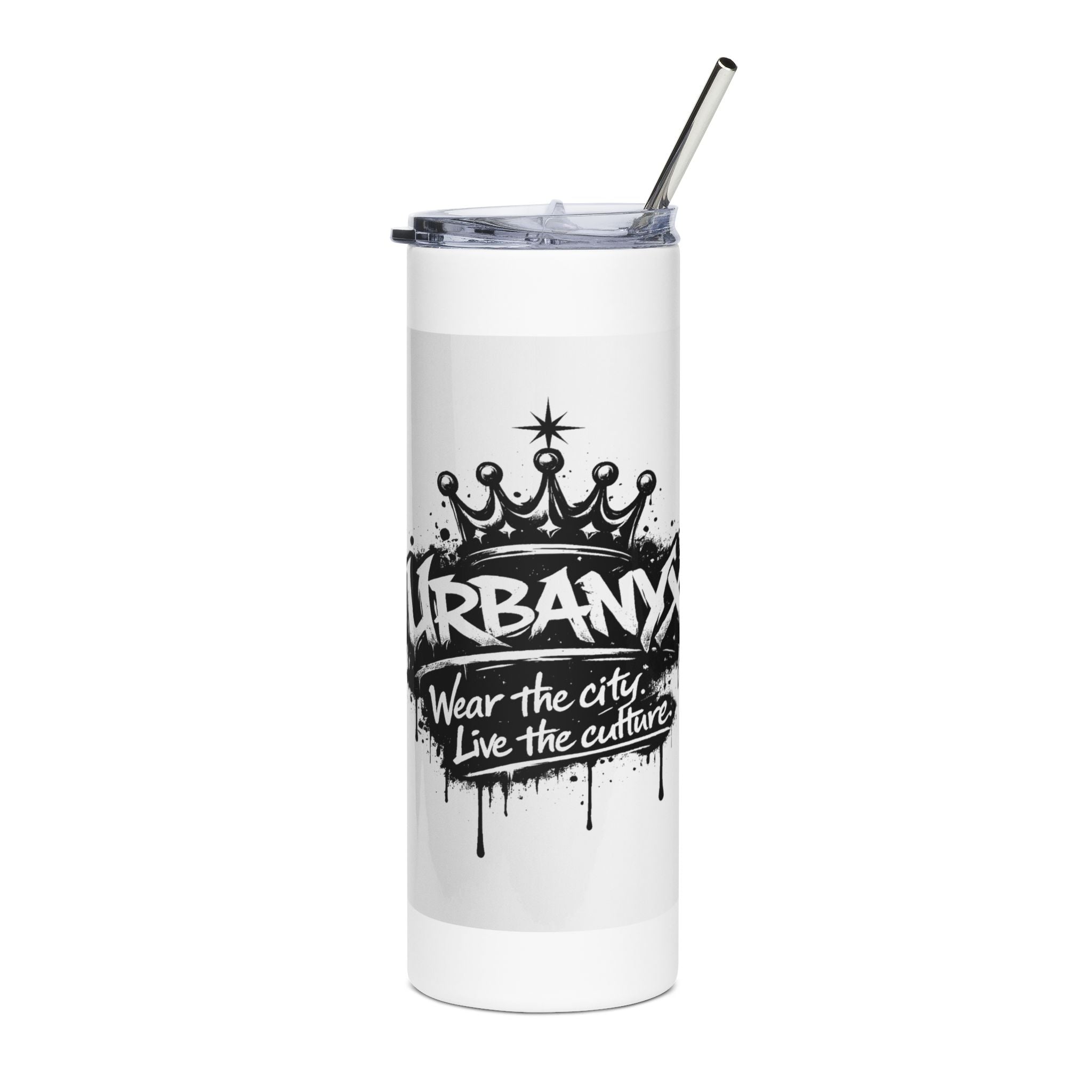 Urbanyx Graffiti 20oz Stainless Tumbler — "Wear the City, Live the Culture"