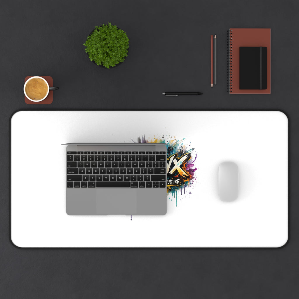 Urbanyx Desk Mat — UrbanX Graffiti Logo Desk Mat ("Urbanx: Where the City Lives the Culture")