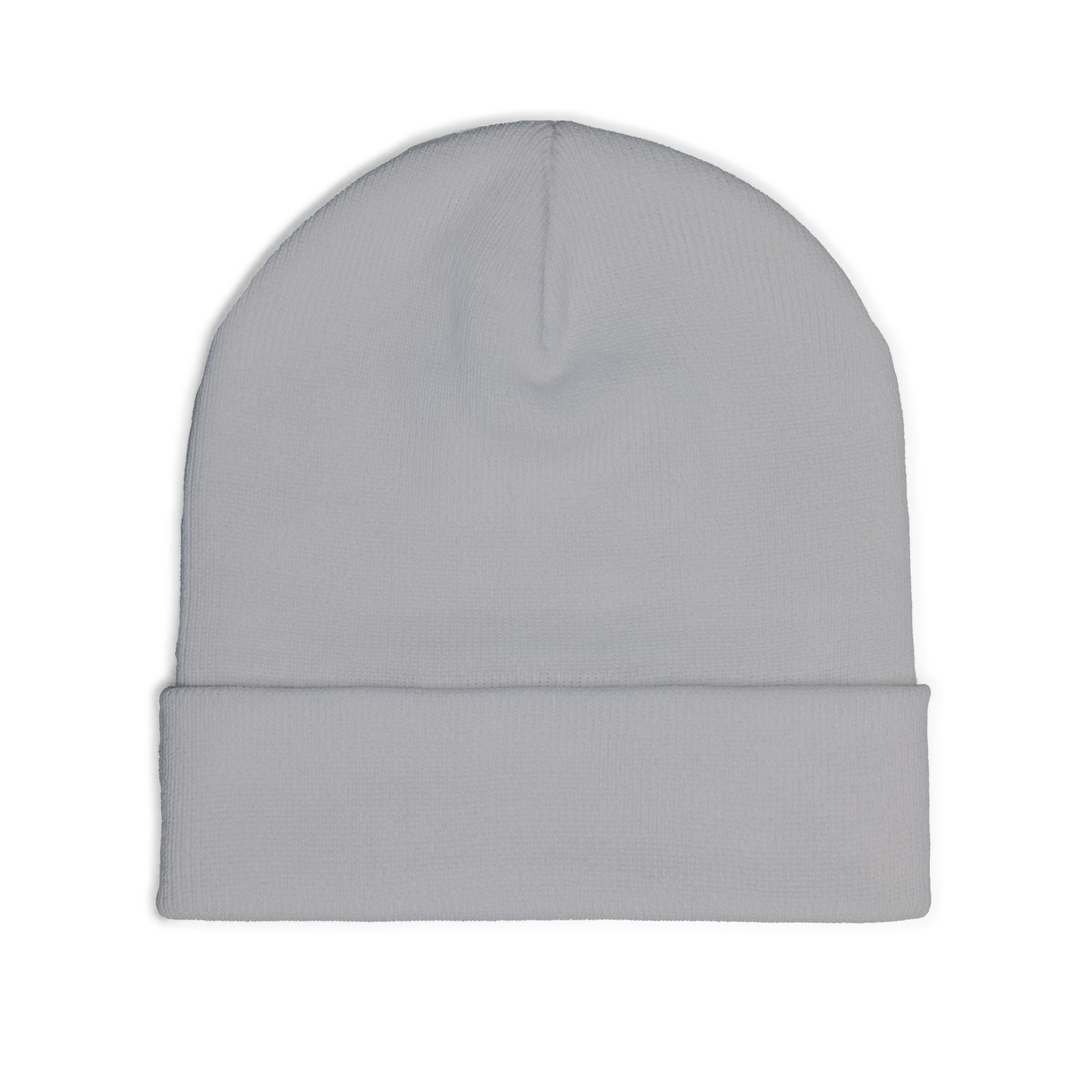 Urbanyx Embroidered Lion Crest Knit Beanie — Urban Vintage Logo Winter Hat