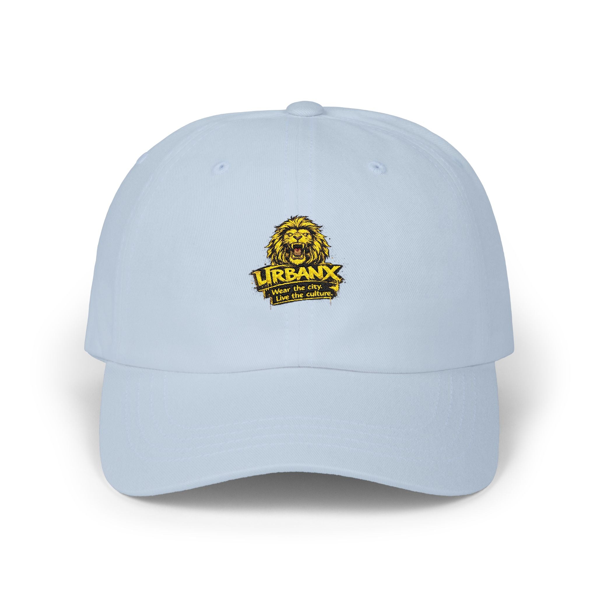 Urbanyx Dad Cap — UrbanX Lion Logo Embroidered Baseball Hat
