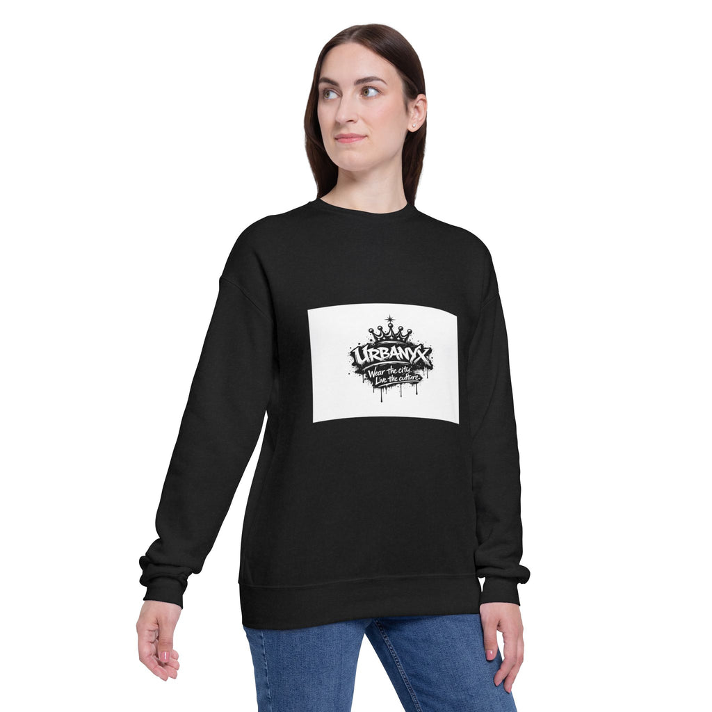UrbanyX Streetwear Sweatshirt — "Wear the City, Live the Culture" Graphic Crewneck
